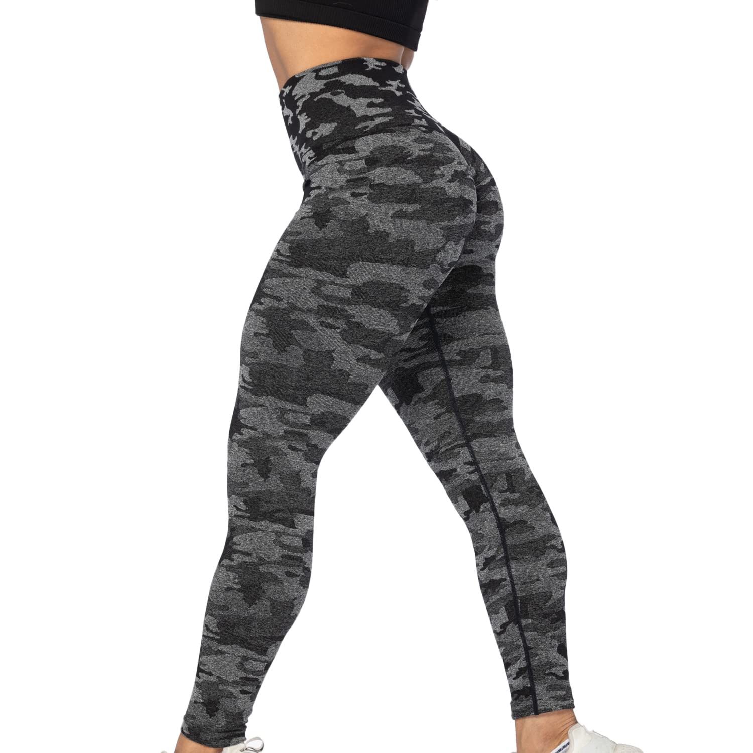 Other Women High Waisted Seamless Workout Leggings Gym Yoga Pants Size 32" / US 10 / IT 46 - 2 Thumbnail