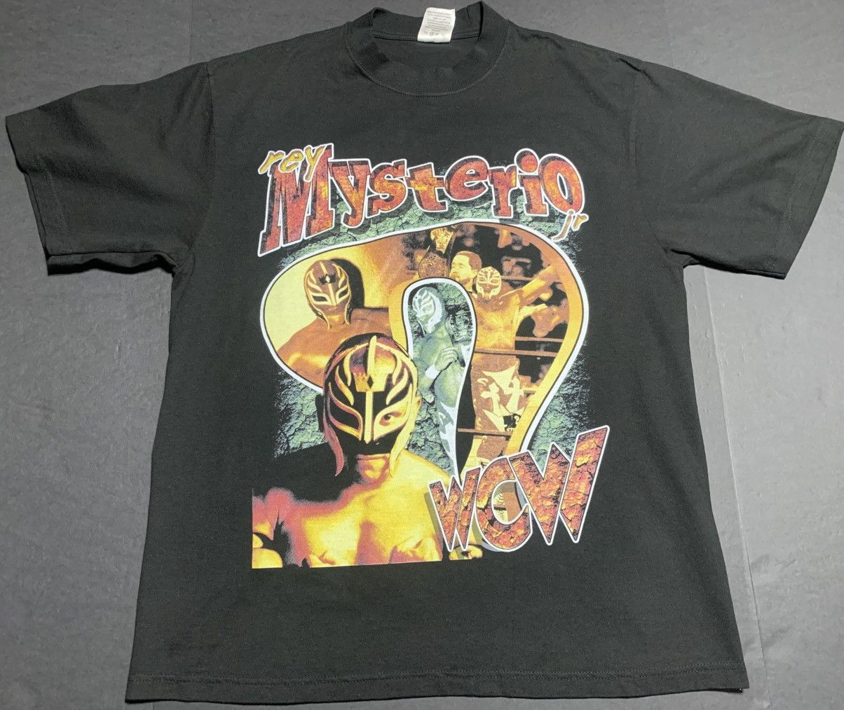 WCW/nWo WCW Rey Mysterio Flying Fury Wrestling Shirt Size Large Size US L / EU 52-54 / 3 - 1 Thumbnail