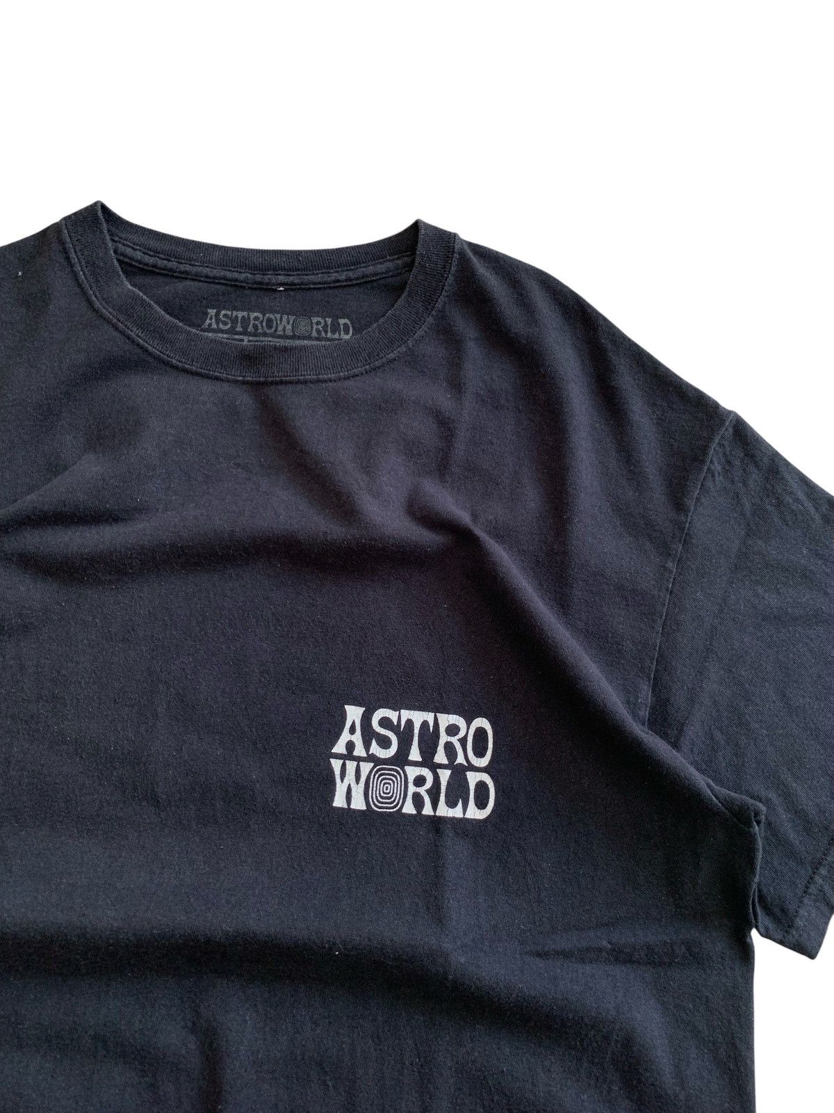Rap Tees Travis Scott Astroworld Tour Wish You Where Here Tshirt Size US L / EU 52-54 / 3 - 5 Thumbnail