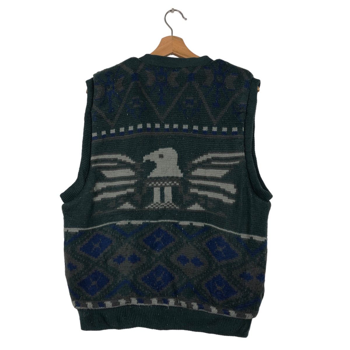 Japanese Brand 🔥RARE NAVAJO AZTEC DESIGN VEST DOLMAN CLUB JAPAN Size US M / EU 48-50 / 2 - 8 Thumbnail