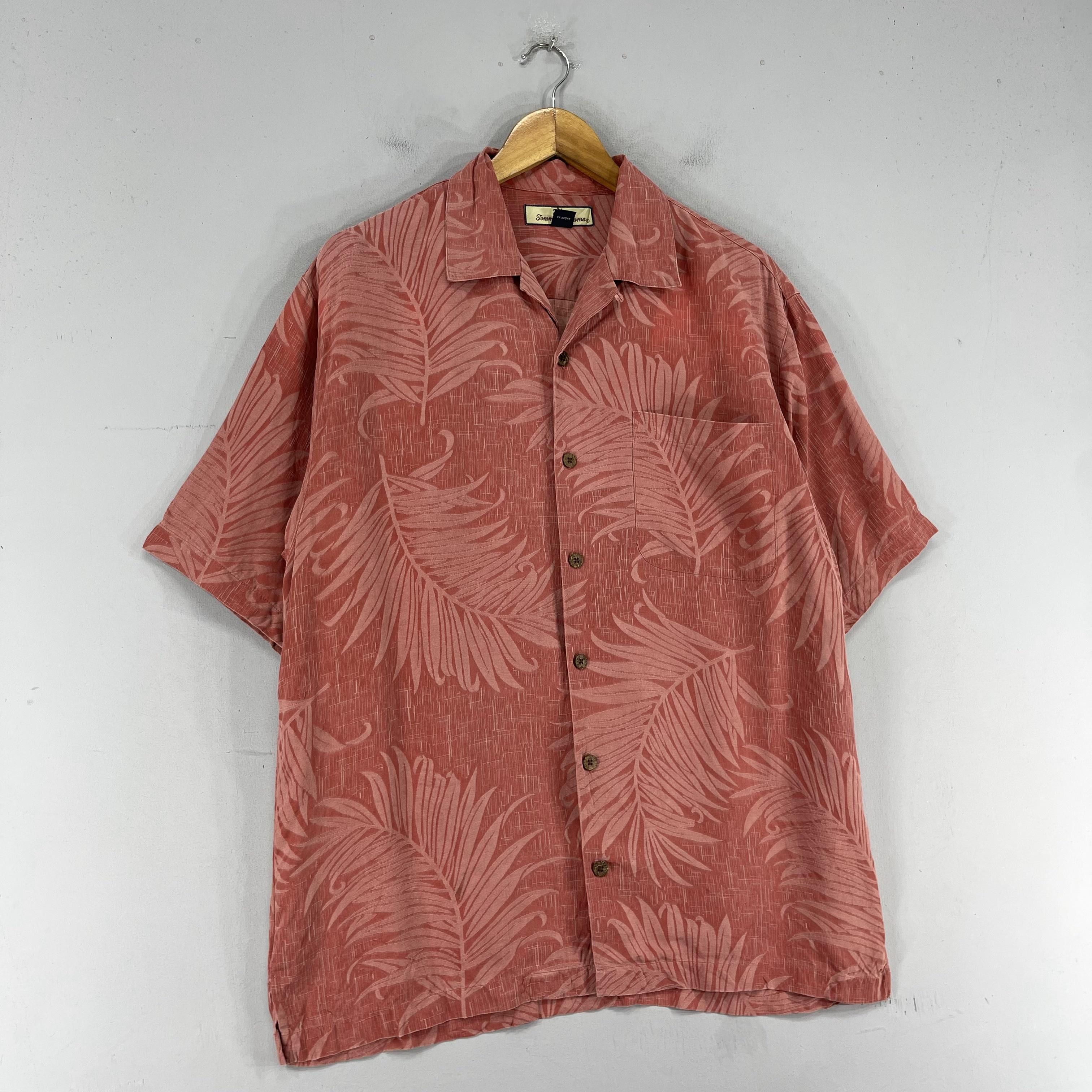 Japanese Brand × Vintage TOMMY BAHAMA Hawaii Tropical Flower Motive Shirt Size US S / EU 44-46 / 1 - 4 Thumbnail