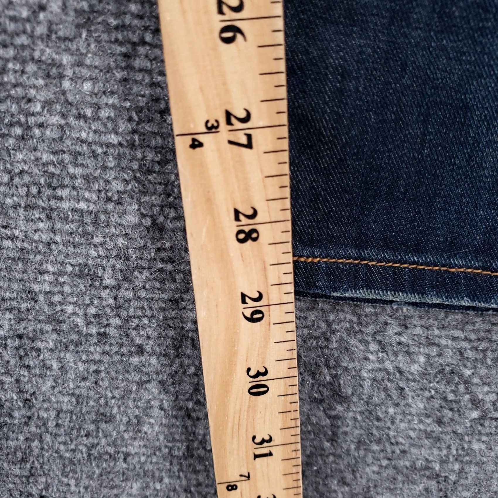 Lucky Brand Lucky Brand Jeans Womens 00 Blue Sienna Cigarette Slim Stretch Whiskered Size 24" / US 00 / IT 34 - 4 Thumbnail