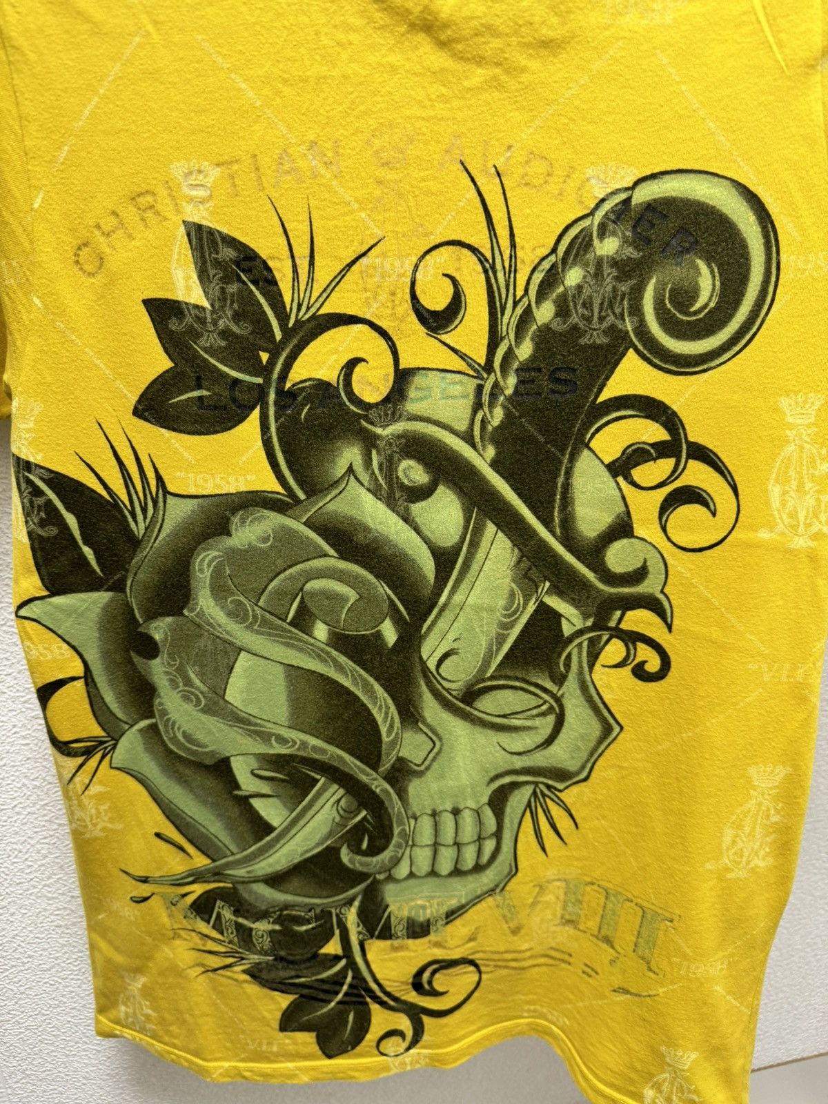 Christian Audigier Christian Audigier fullprint yellow t-shirt M Size US M / EU 48-50 / 2 - 9 Thumbnail