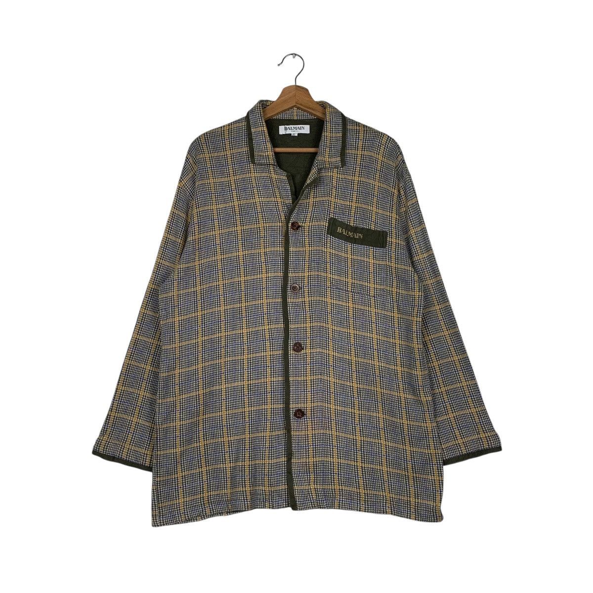 Pierre Balmain Balmain Paris Checkered Pyjamas Size US L / EU 52-54 / 3 - 1 Thumbnail