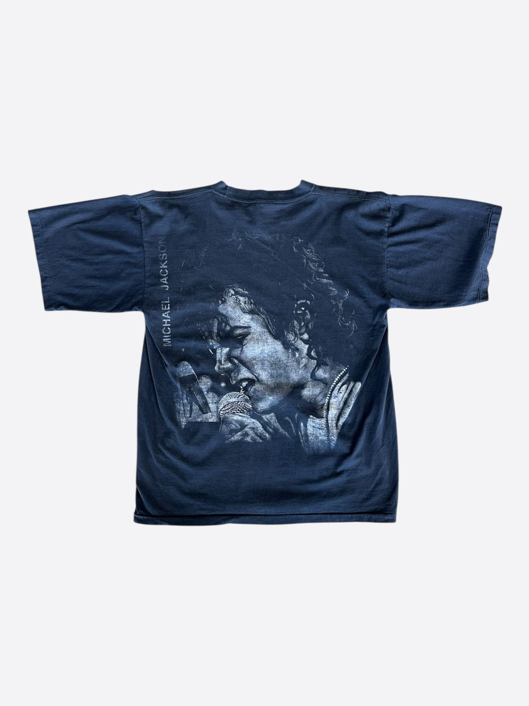 Vintage Black Michael Jackson The King of Pop Graphic T-Shirt Size US M / EU 48-50 / 2 - 2 Thumbnail