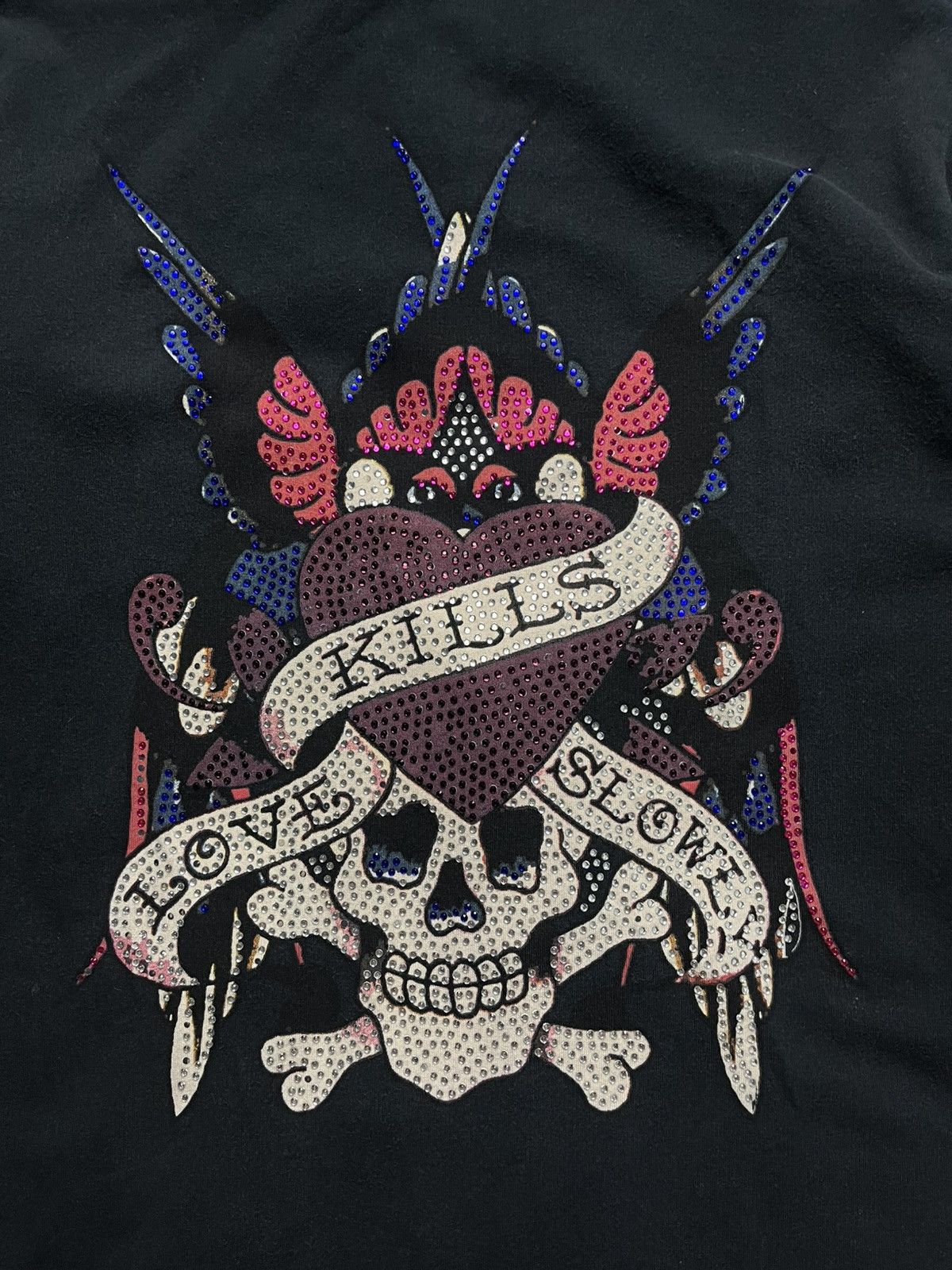 Ed Hardy Ed Hardy by Christian Audigier Zip-Up Hoodie Size L / US 10 / IT 46 - 11 Thumbnail