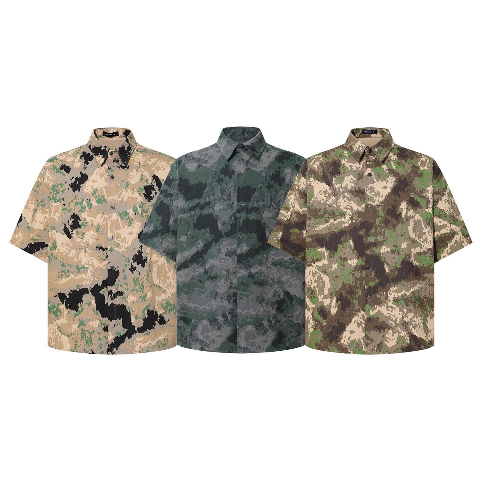 Other Digital Camo Print Short-Sleeve Shirt | Oversize Size US M / EU 48-50 / 2 - 5 Thumbnail