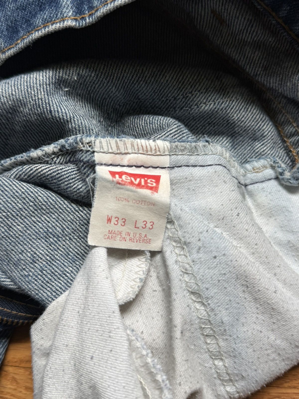 Levi's Levi's 517 Orange Tab Vintage Denim Size US 33 - 11 Thumbnail
