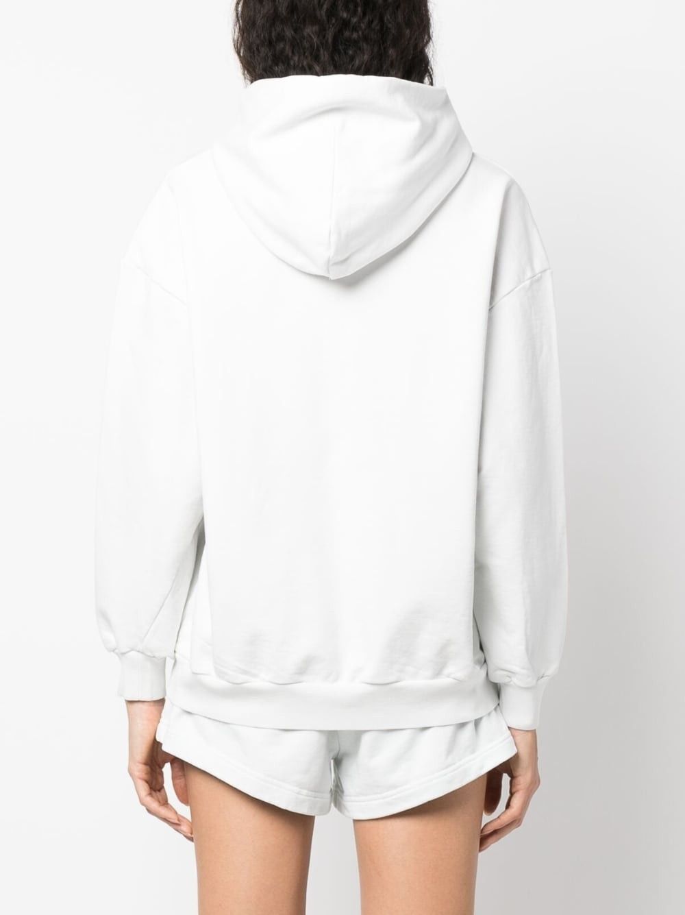 Balenciaga o1mt1gz0125 Energy Label Zip-Up Hoodie Small Fit in White Size XXL / US 16-18 / IT 52-54 - 5 Thumbnail
