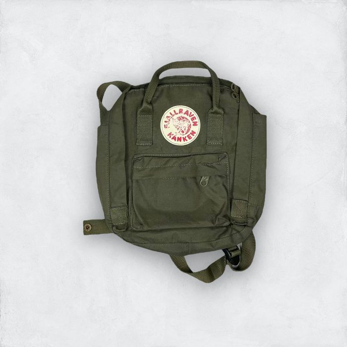 Fjallraven Fjallraven Kanken backpack Olive Green Mini Grailed