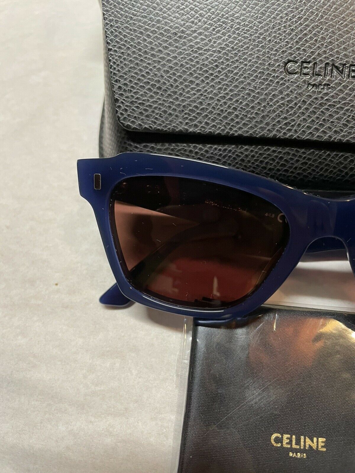 Celine Celine CL40058I 84S 52mm Rectangle Women's Sunglasses Size ONE SIZE - 5 Thumbnail