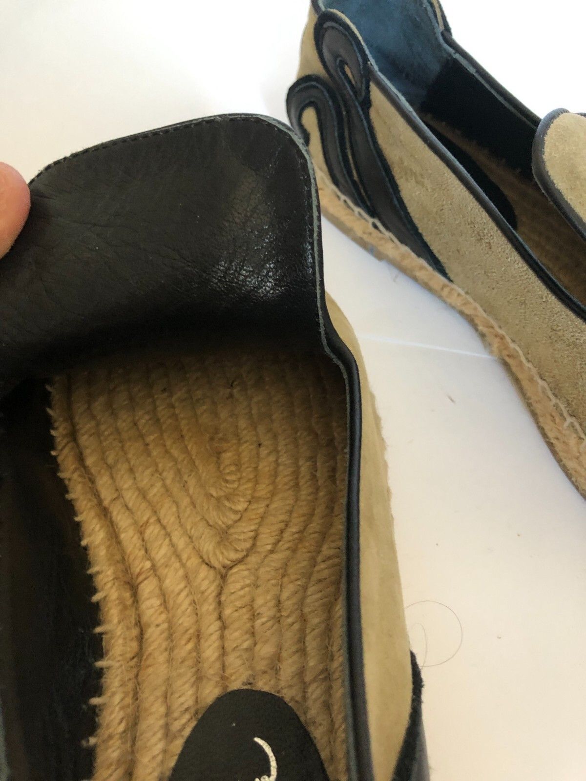 Other Isa Tapia Camel Suede Black Leather Espadrille Shoes 39 EU Size US 9 / IT 39 - 6 Thumbnail
