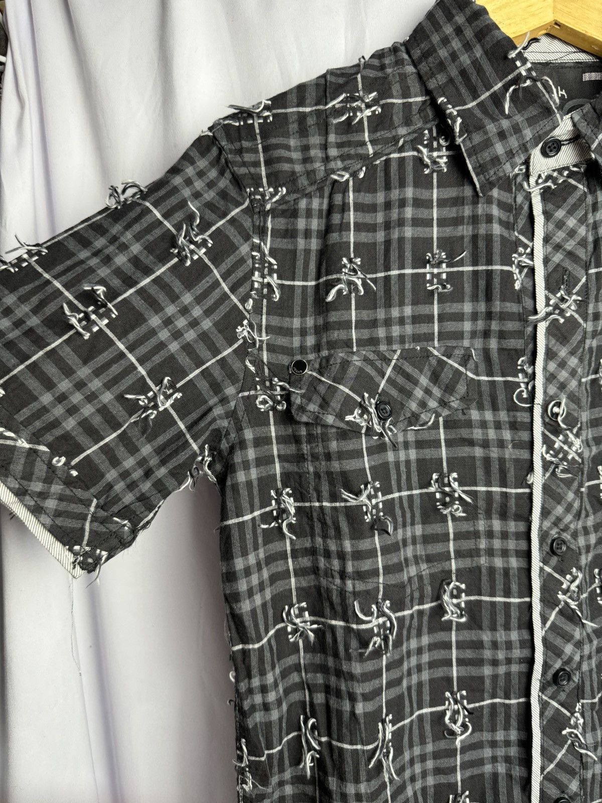 Hysteric Glamour × If Six Was Nine × Japanese Brand 2000s Japanese Shirt Hpyx R13 Style Size US M / EU 48-50 / 2 - 5 Thumbnail
