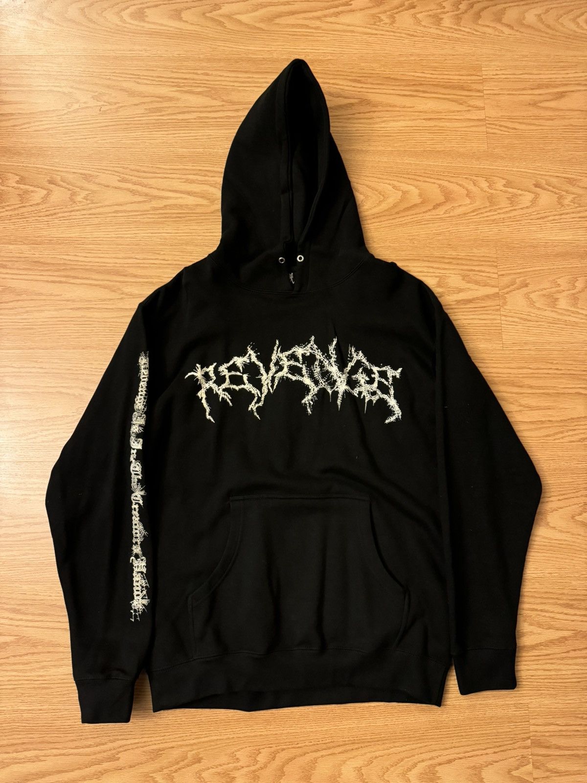 Revenge × Streetwear Revenge Spider Web Hoodie | Grailed