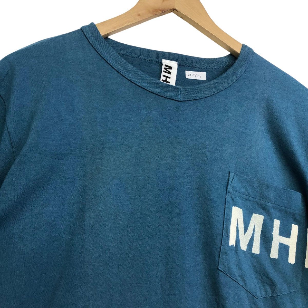 Designer × Margaret Howell *MARGARET HOWELL small spellout pocket tee Size US L / EU 52-54 / 3 - 4 Thumbnail