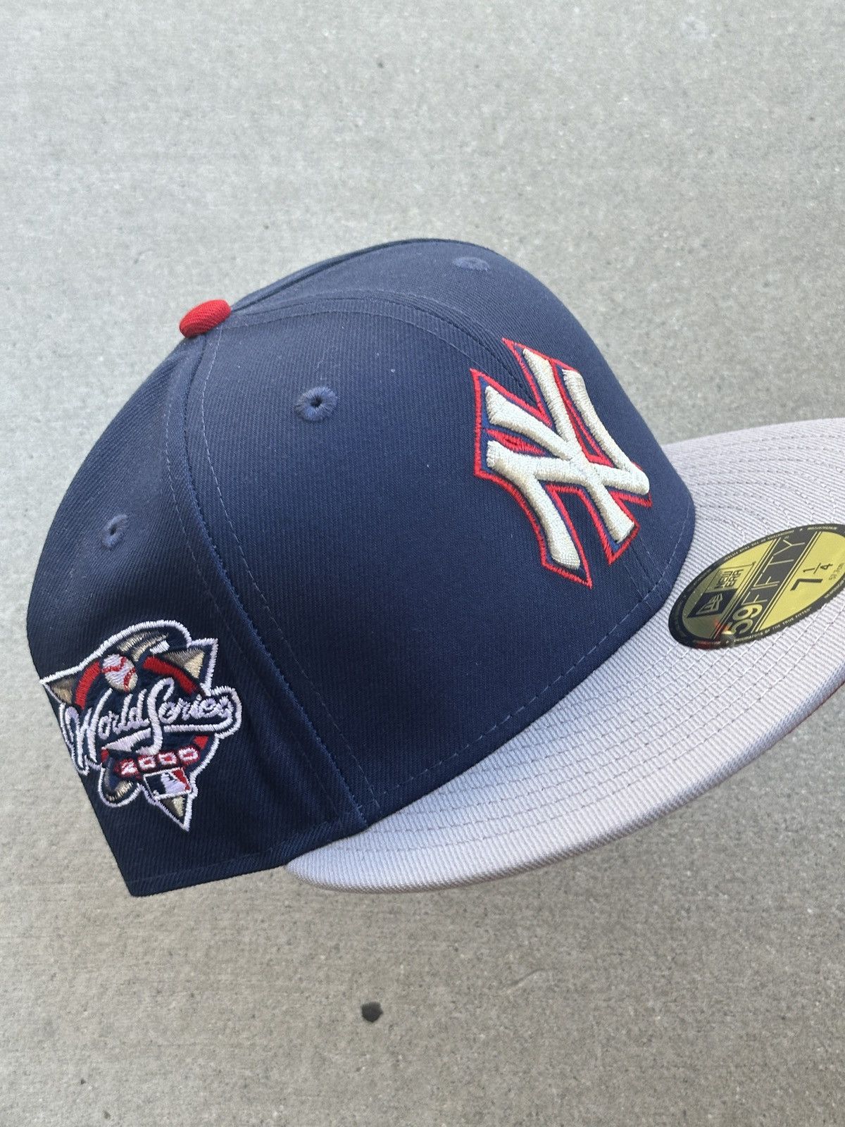 Hat Club × MLB × New Era New York Yankees OG NBA Crossover Cool Fashion Fitted 7 1/4 Size ONE SIZE - 1 Thumbnail