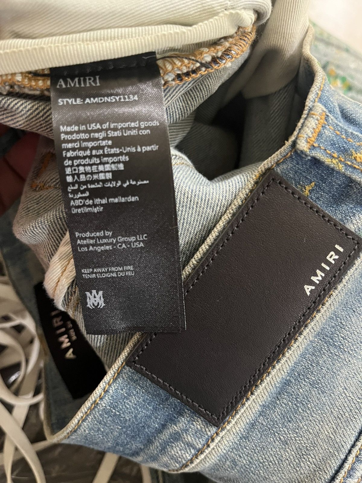 Amiri Amiri Painter Skinny Jeans Sz 34 Size US 34 / EU 50 - 11 Thumbnail