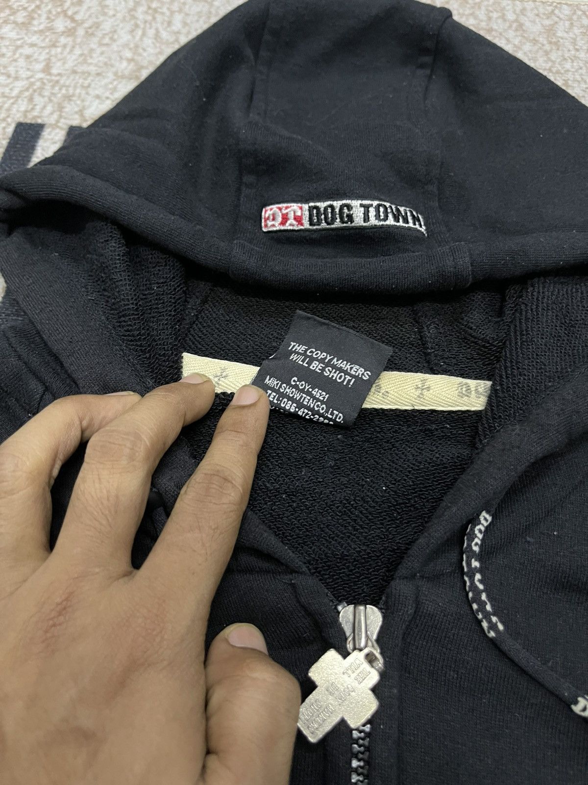 Dogtown VINTAGE Y2K DOGTOWN STREET COOL GUYS HOODIE ZIPPER Size US L / EU 52-54 / 3 - 15 Thumbnail