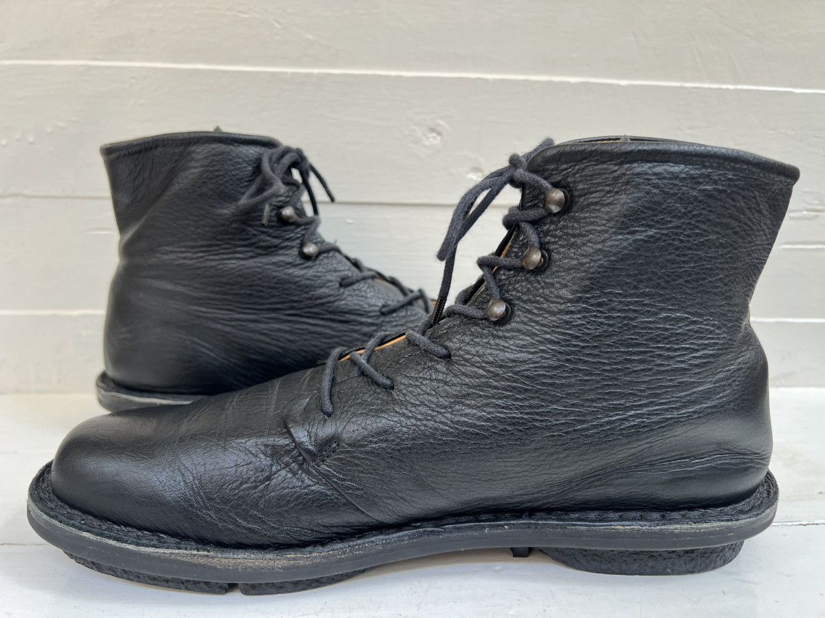 Trippen Trippen Rectangle Men’s Black leather Lace Up Boots Size US 8.5 / EU 41-42 - 9 Thumbnail