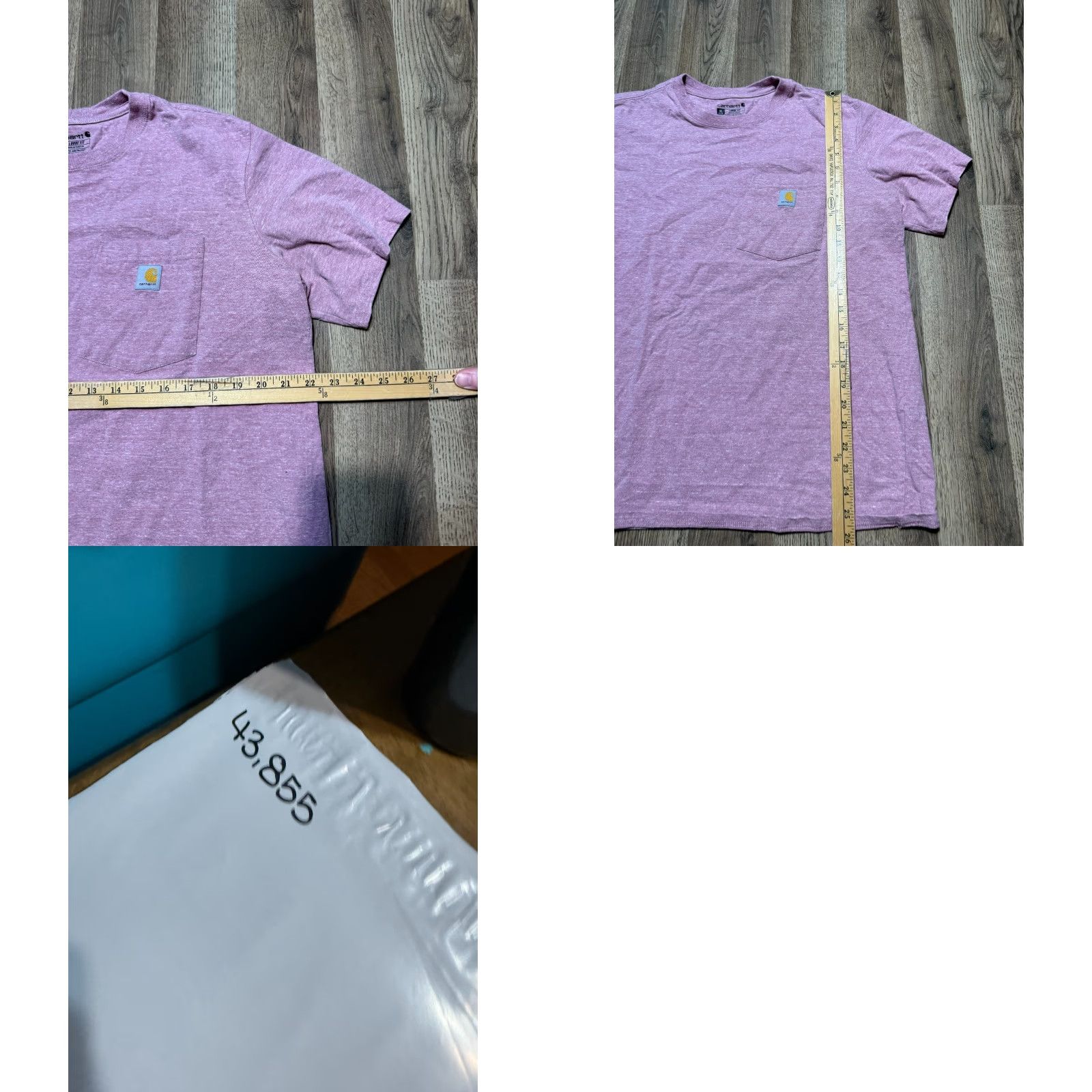 Carhartt VINTAGE Carhartt Shirts Men XL Pink Short Sleeve Crew Neck Loose Fit Casual Size US XL / EU 56 / 4 - 8 Thumbnail