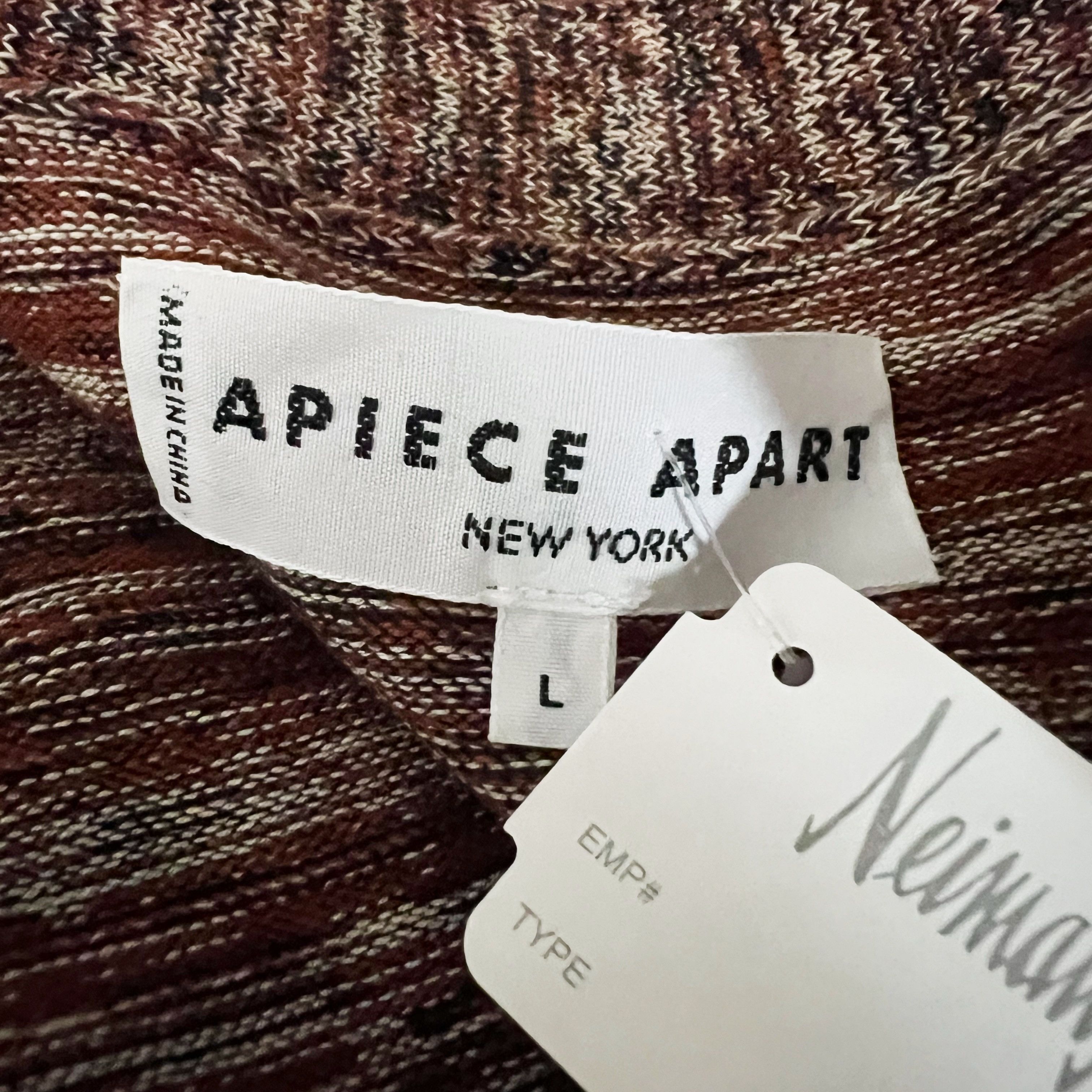 Apiece Apart NEW Apiece Apart Freida Cotton Knit Multi Size L / US 10 / IT 46 - 2 Thumbnail