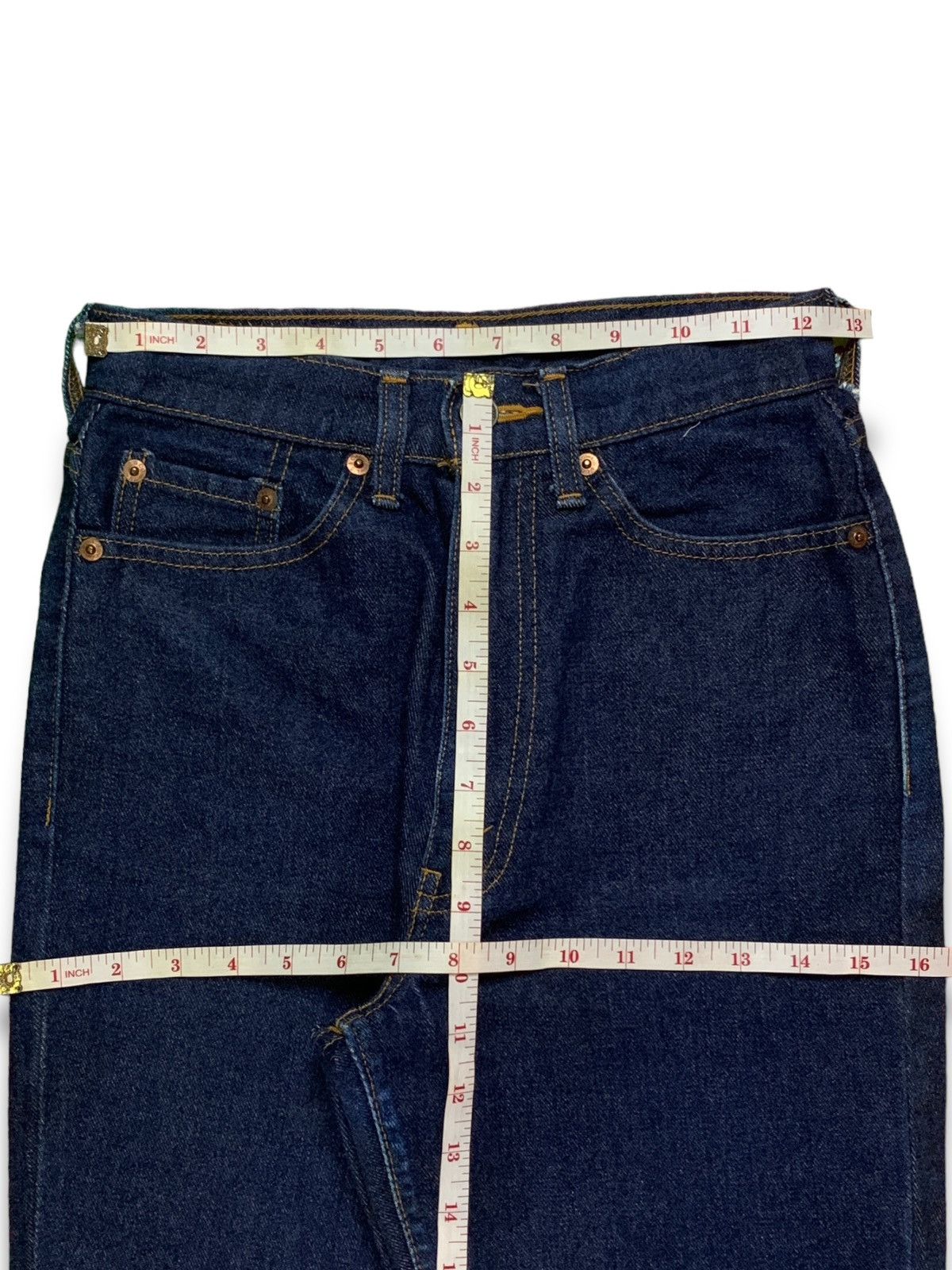 Levi's × Levi's Vintage Clothing Vintage 90s Levis 517 Raw Denim Flare Jeans Size 25" / US 0 / IT 36 - 11 Thumbnail
