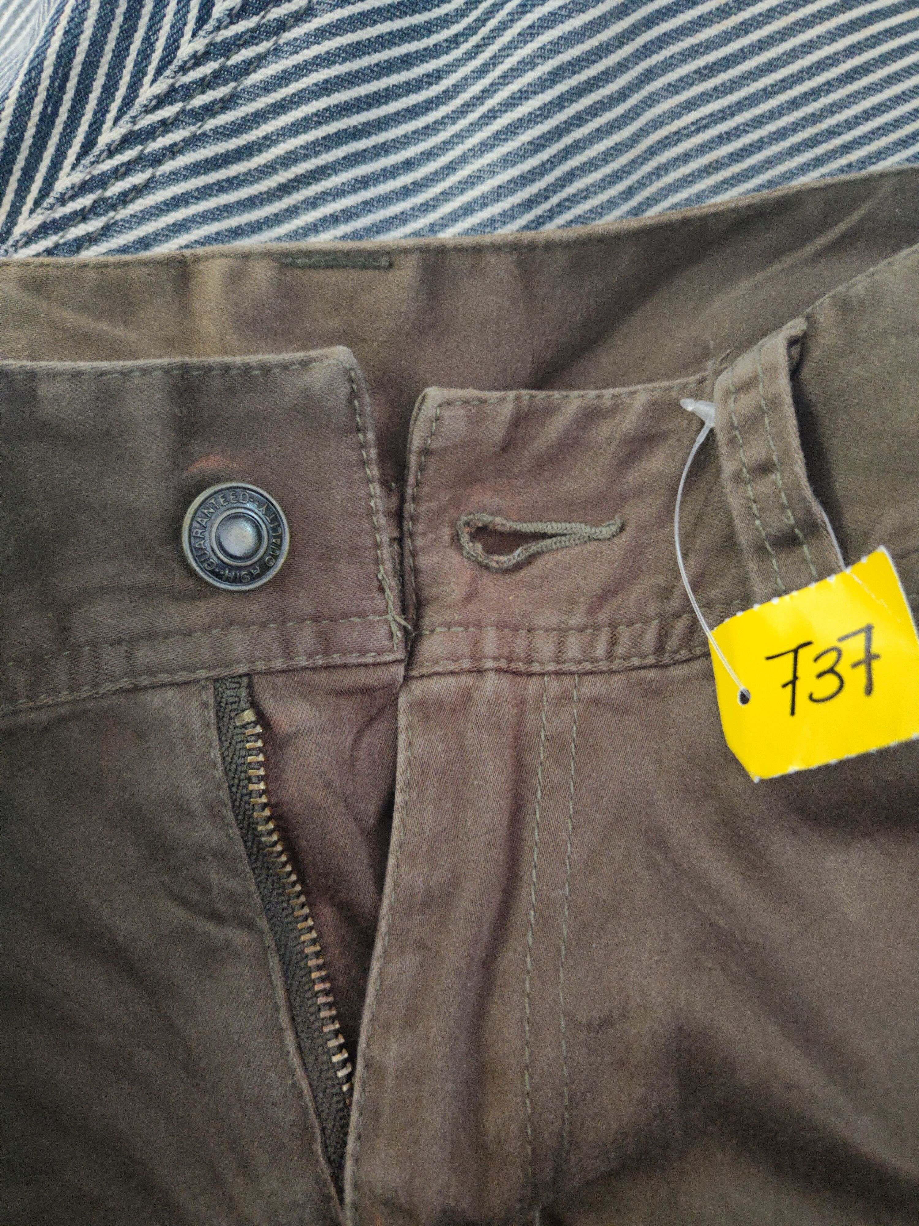 Japanese Brand DL Japanese Brand Brown Multipocket Cargo Pants #737 Size 28" / US 6 / IT 42 - 14 Thumbnail
