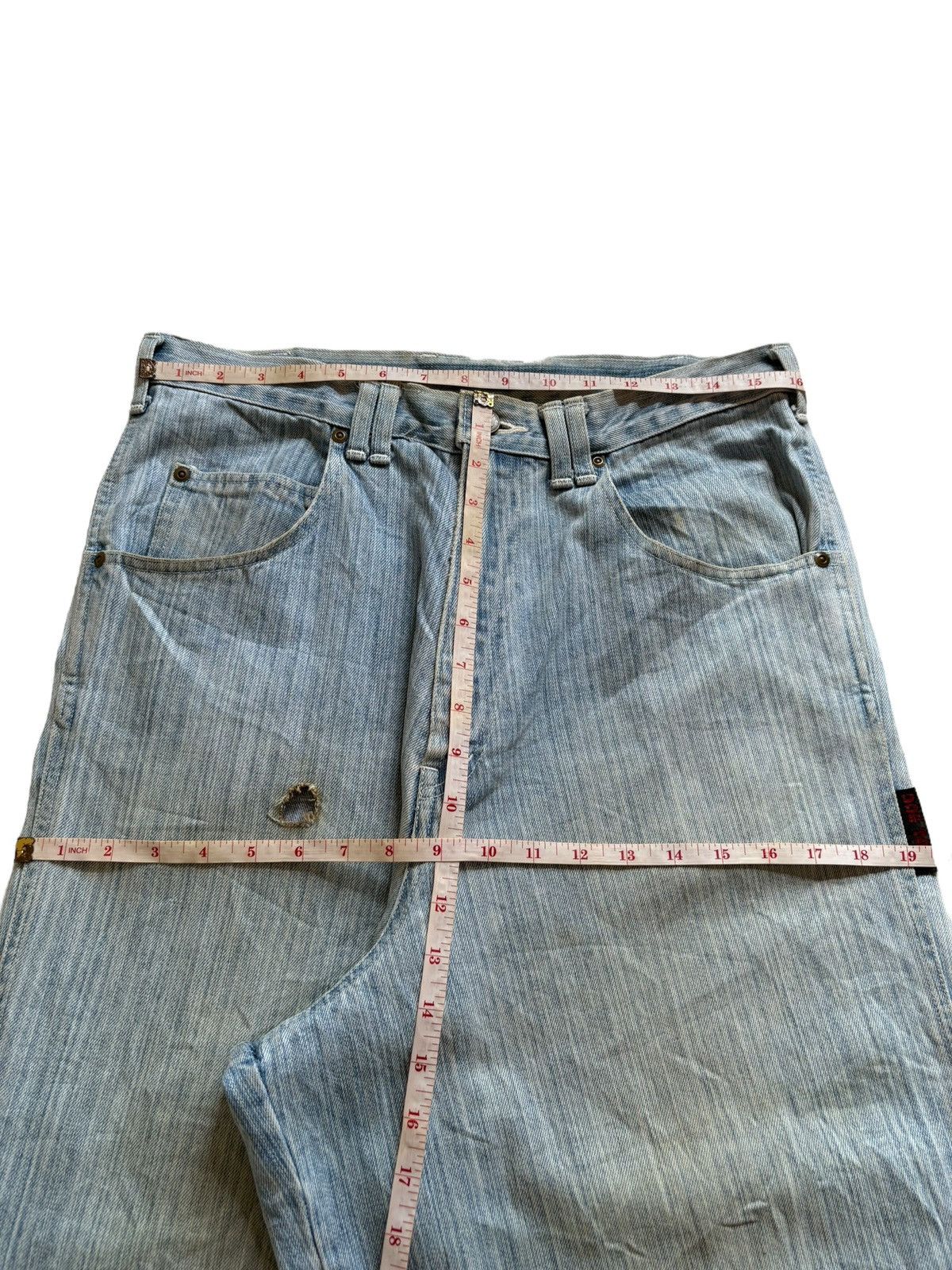 Dogtown × Japanese Brand Vintage Dog Town Mud Wash Distressed Loose Baggy Jorts Size US 32 / EU 48 - 16 Thumbnail