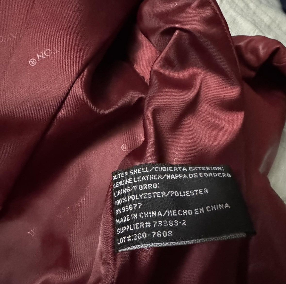 Worthington Vintage Worthington cherry red lamb skin jacket Size L / US 10 / IT 46 - 3 Thumbnail