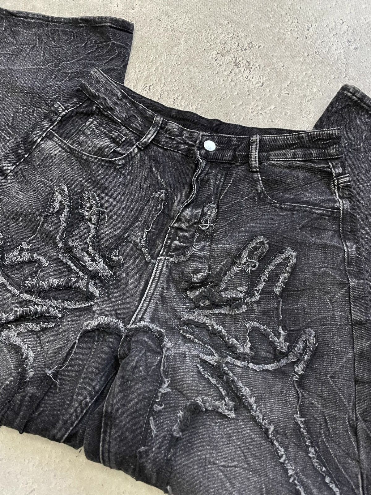 JNCO JNCO style y2k fashion distressed jeans hype baggy fit y2k Size US 32 / EU 48 - 10 Thumbnail