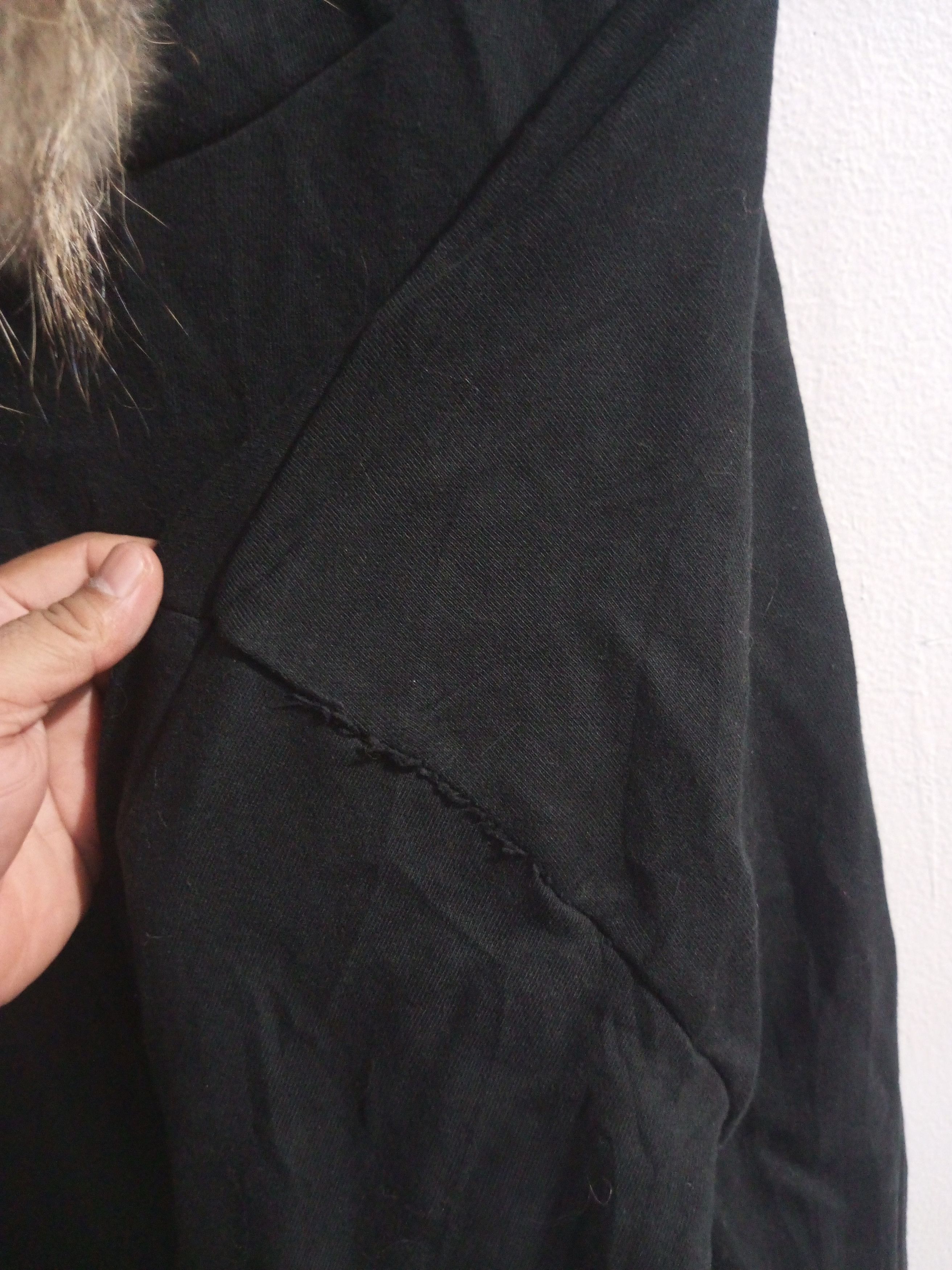 If Six Was Nine × Japanese Brand × Le Grande Bleu (L.G.B.) Kenshi yonezu bat laces up Oversize fur hoodie Size US XL / EU 56 / 4 - 8 Thumbnail