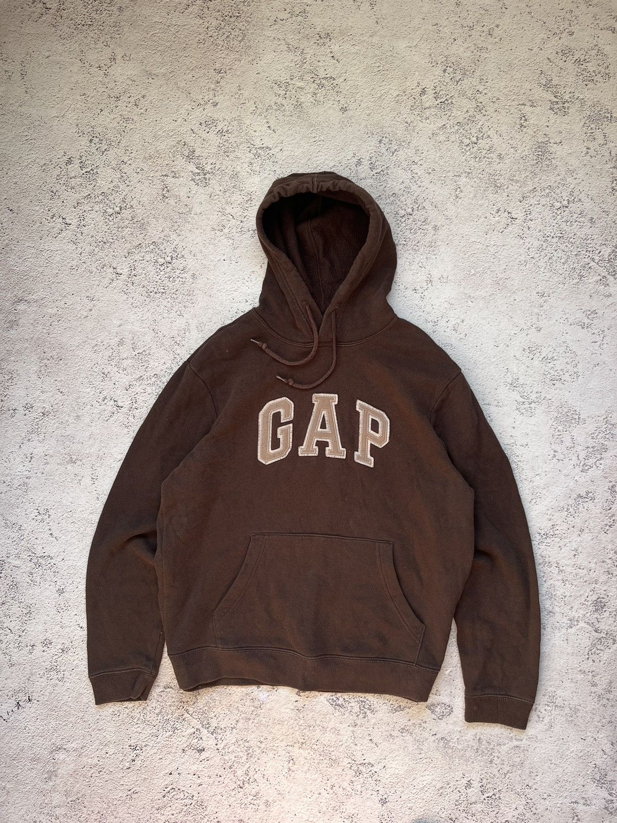 Gap × Vintage Rare Y2K Vintage Gap Brown Hoodie Travis Scott Size US S / EU 44-46 / 1 - 2 Thumbnail