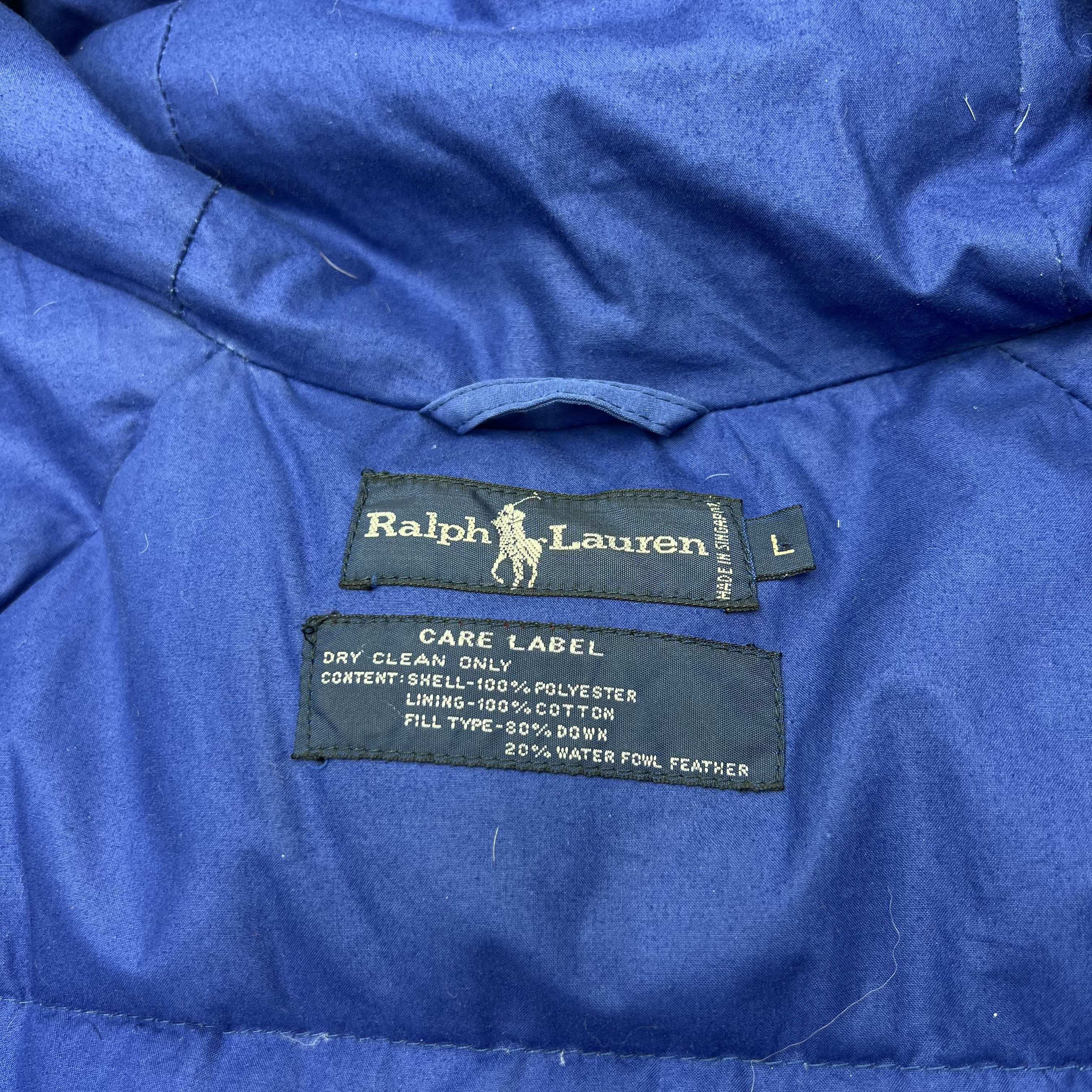 Polo Ralph Lauren × Ralph Lauren × Ralph Lauren Sport Vintage Polo Ralph Lauren Suicide skier Puffer Parka Jacket Size L / US 10 / IT 46 - 11 Thumbnail