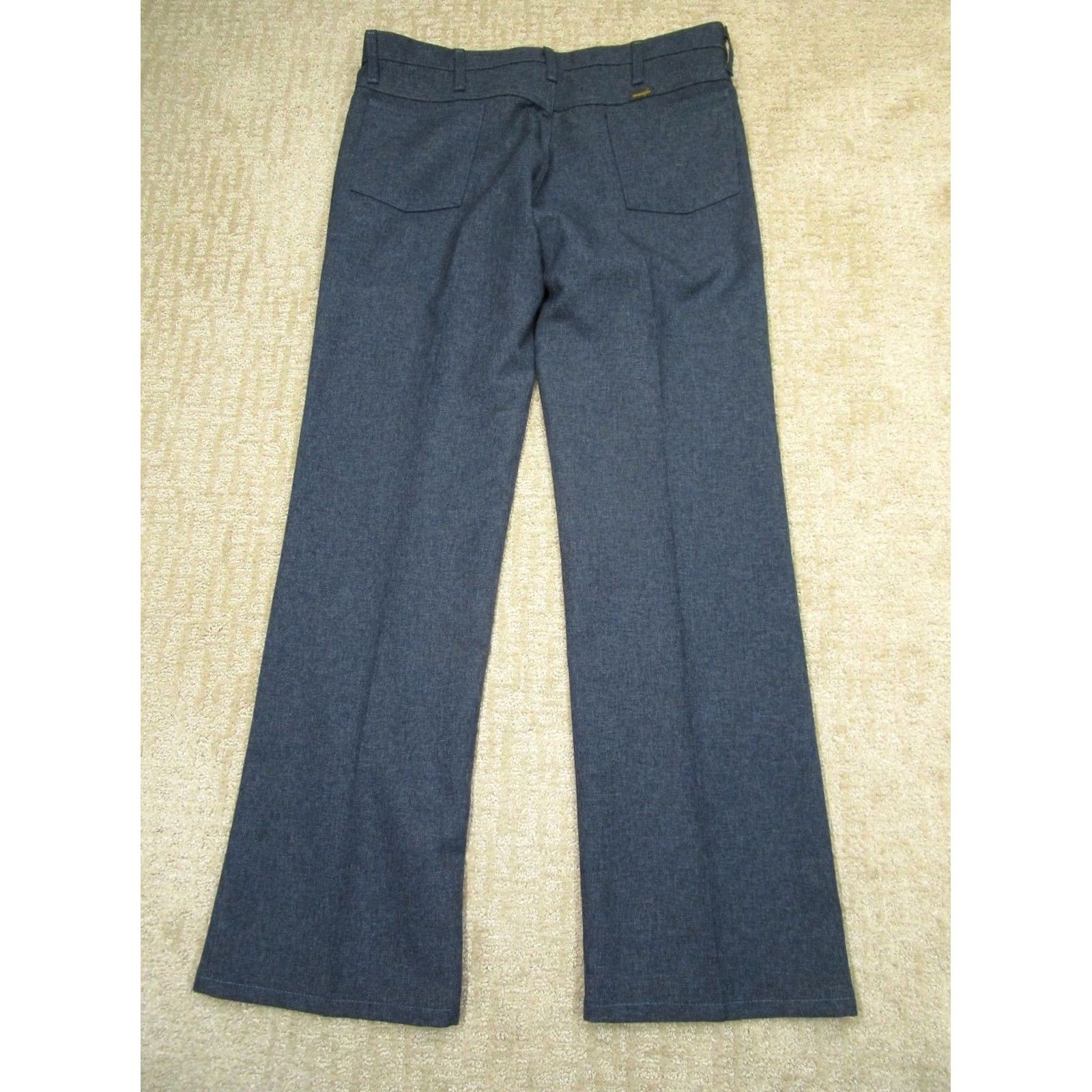 Wrangler Wrangler Cowboy Cut Pants Men 38 Heather Blue Bootcut Dress Pants Western Cowboy Trousers Size US 38 / EU 54 - 3 Thumbnail