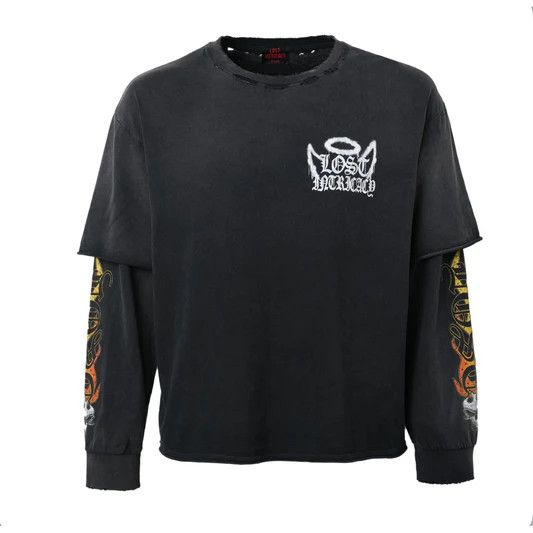 LOST INTRICACY Lost Intricacy Empire Flame Long Sleeve Size US M / EU 48-50 / 2 - 1 Thumbnail