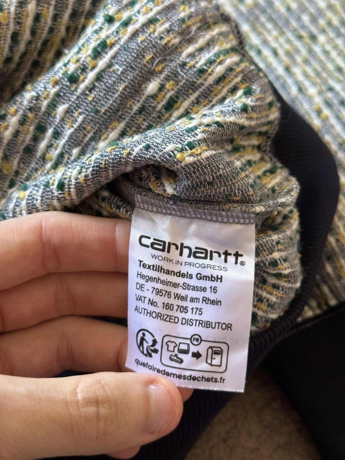 Carhartt Wip Carhartt Wip Active South Korea Exclusive Jacket Textured Size US M / EU 48-50 / 2 - 5 Thumbnail