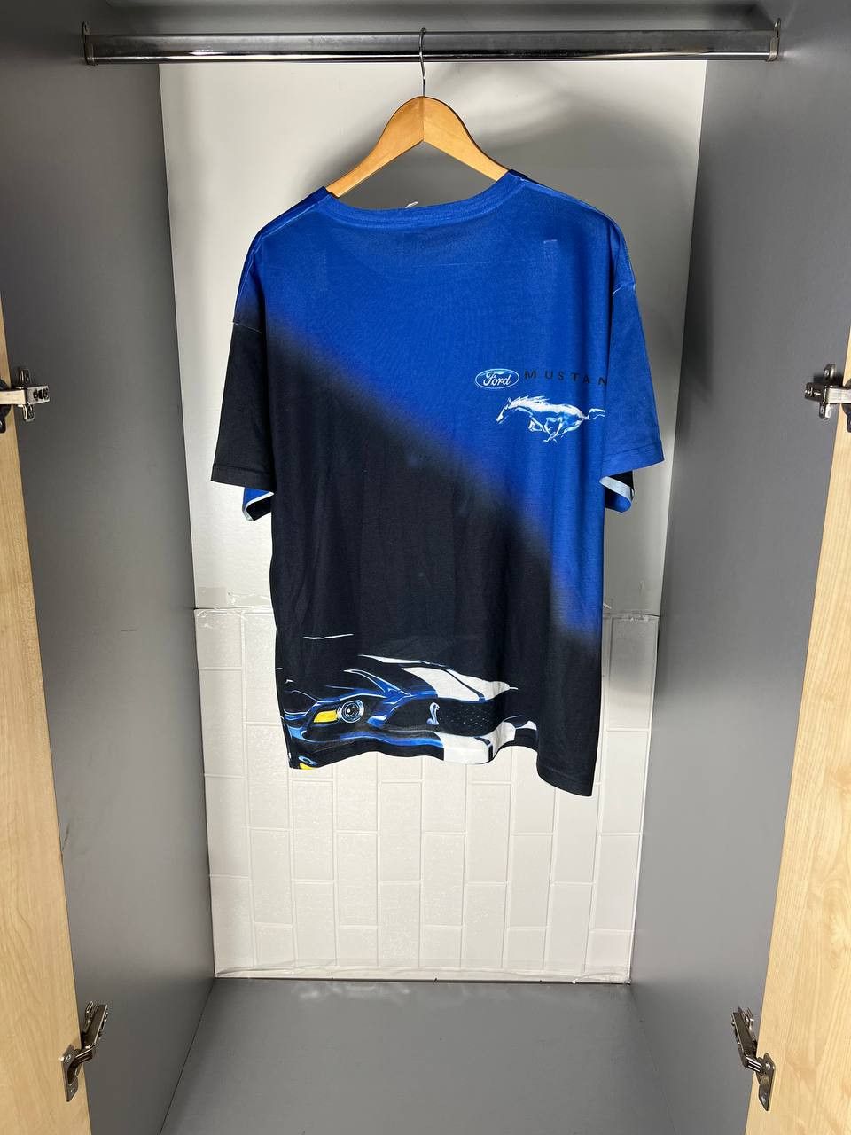 NASCAR VINTAGE FORD MUSTANG SS CAMARO RACING T-SHIRT RETRO Y2K 90s Size US XXL / EU 58 / 5 - 5 Thumbnail