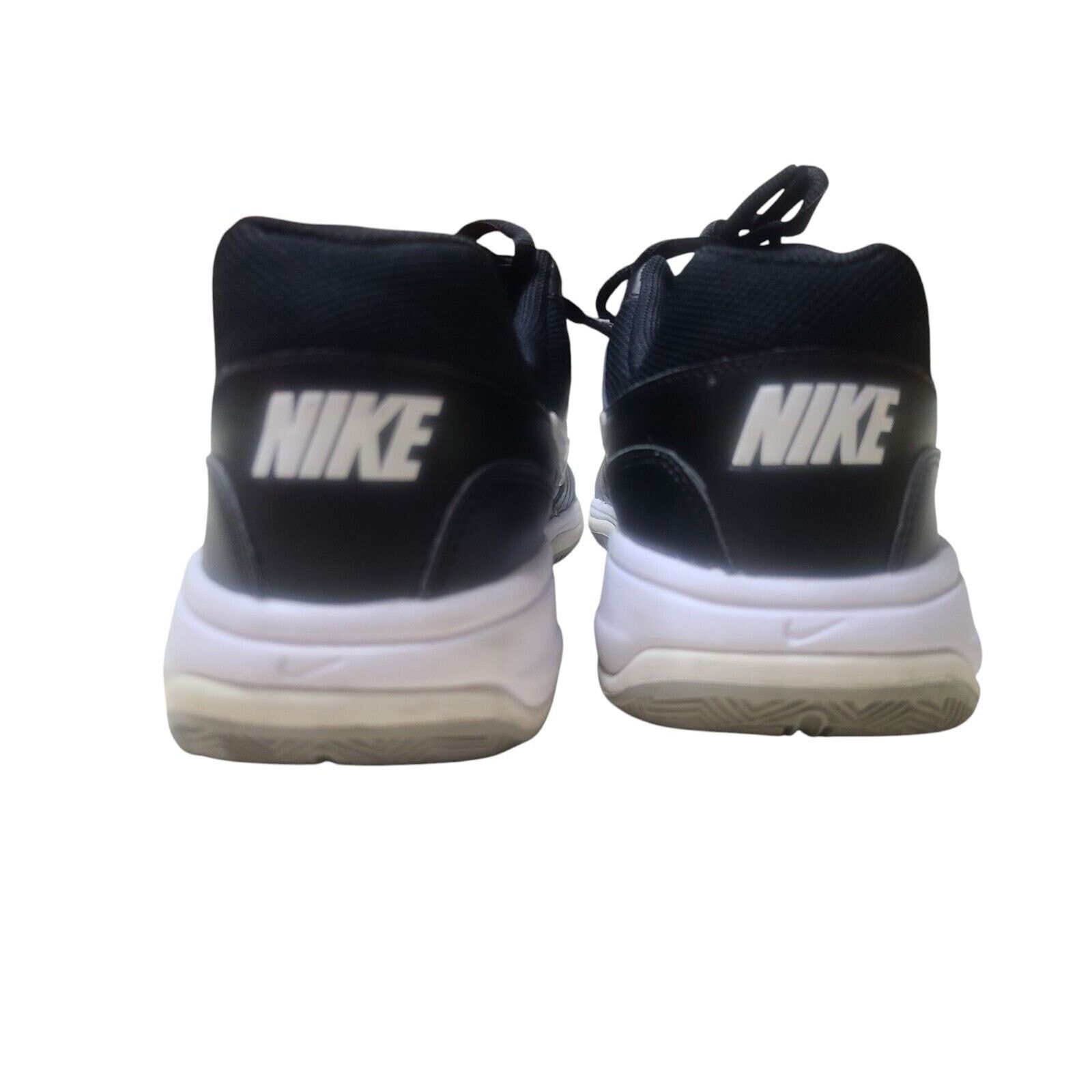 Nike Nike Mens Size 10.5M Court Lite Black White Tennis Shoes Size US 10.5 / EU 43-44 - 4 Thumbnail