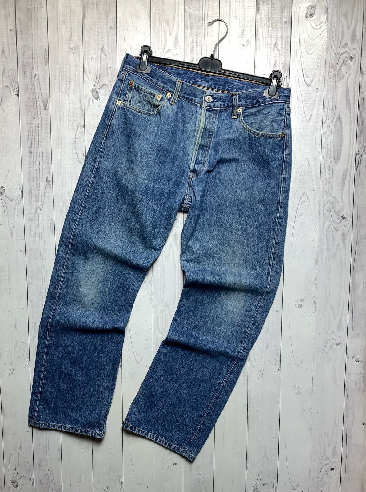 Levi's × Vintage Vintage Levi’s 501 denim size 34/30 vintage style Y2K Size US 33 - 3 Thumbnail
