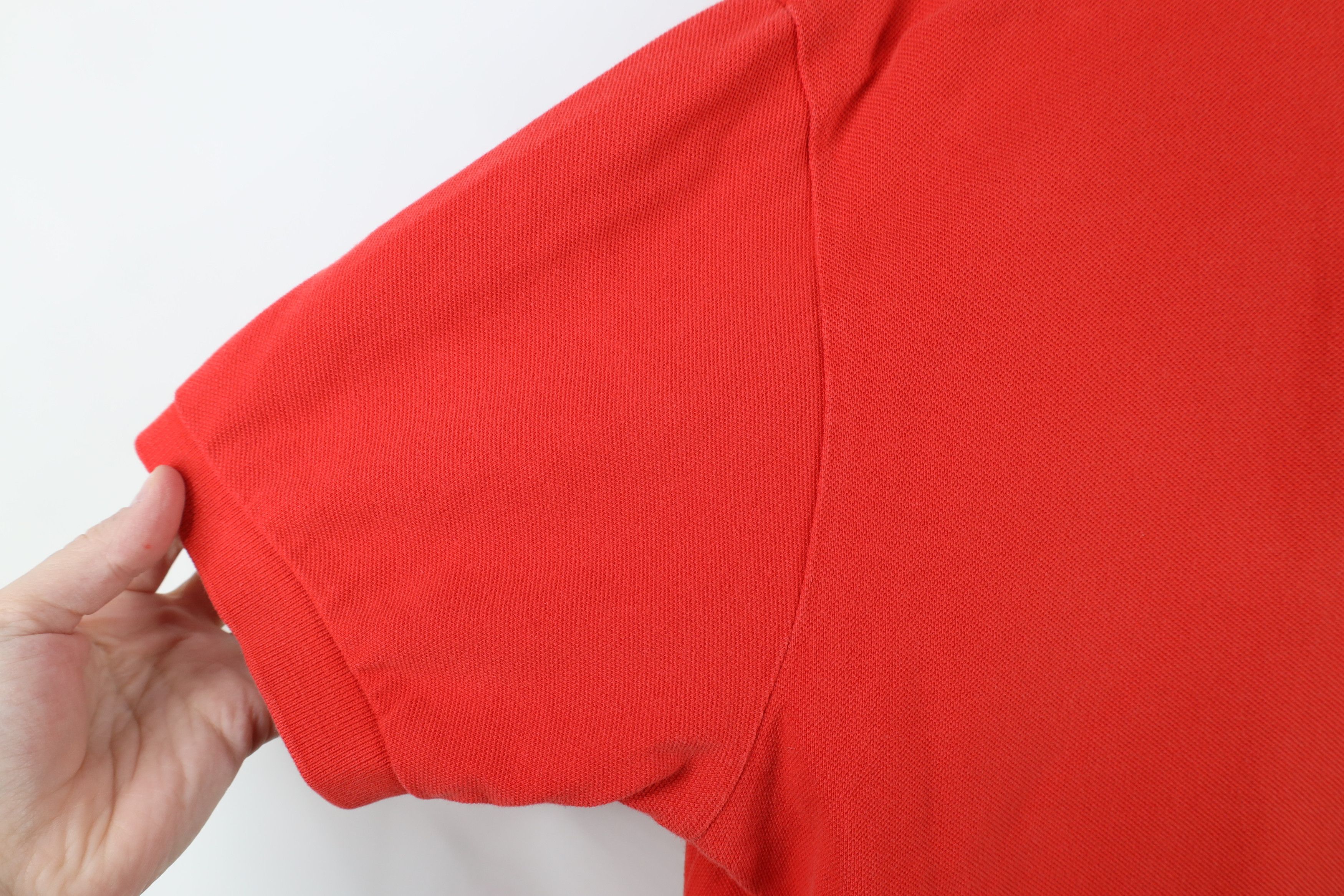 Ralph Lauren × Vintage Vintage 90s Ralph Lauren Collared Golf Polo Shirt Red USA Size US M / EU 48-50 / 2 - 8 Thumbnail