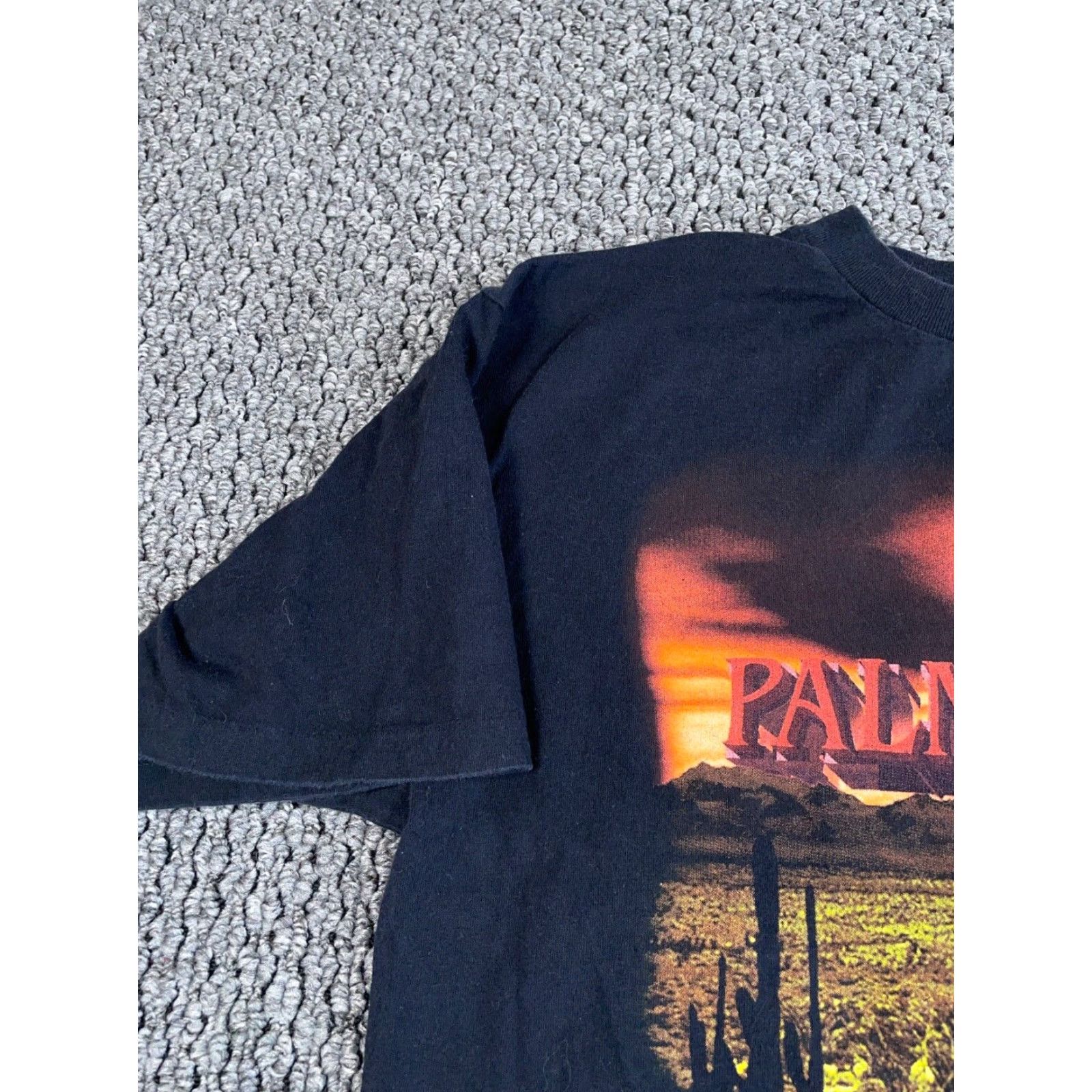 Vintage VINTAGE Murina Palm Springs California Graphic T-Shirt Adult XL Black 90s City Retro Men’s Shirt Size US XL / EU 56 / 4 - 5 Thumbnail