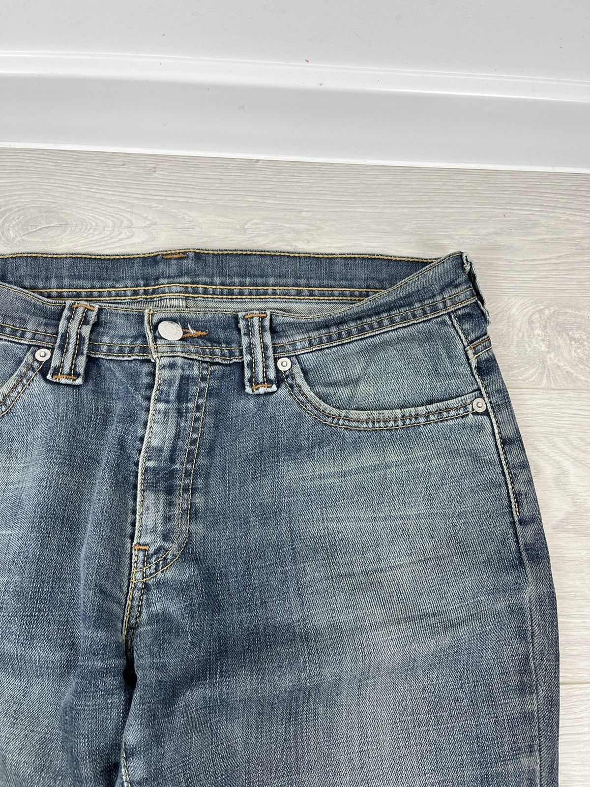 Levi's Levi’s Vintage 00s Flare Y2K Grunge Washed Denim Pants 32x32 Size 32" / US 10 / IT 46 - 5 Thumbnail