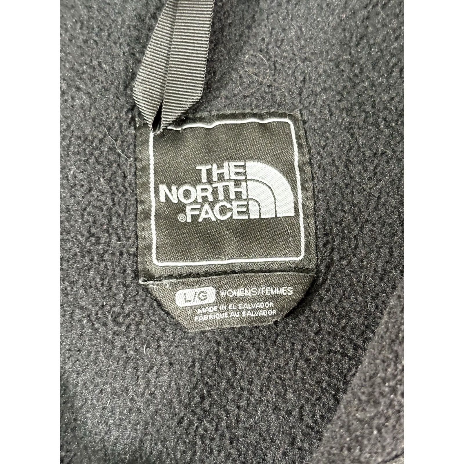 The North Face The North Face Denali Jacket Womens Large Black Full Zip Polartec Size L / US 10 / IT 46 - 2 Thumbnail