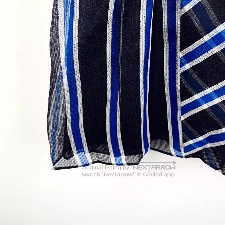 Fendi Fendi Color block striped V-neck silk chiffon dress Size XXS / US 00 / IT 34 - 4 Thumbnail