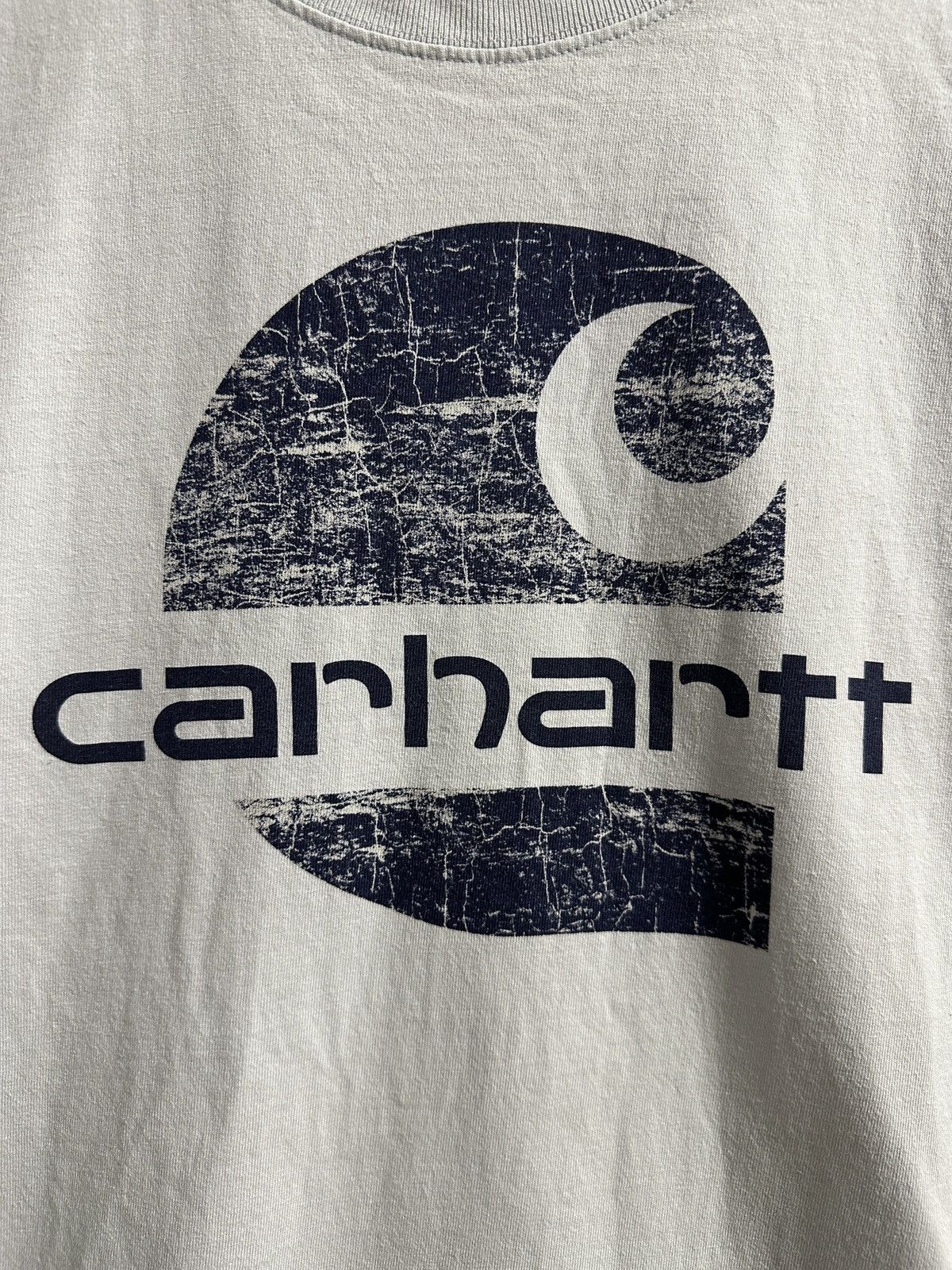 Carhartt Rare T-Shirt Carhartt Big Logo Relaxed Fit. Size US M / EU 48-50 / 2 - 2 Thumbnail