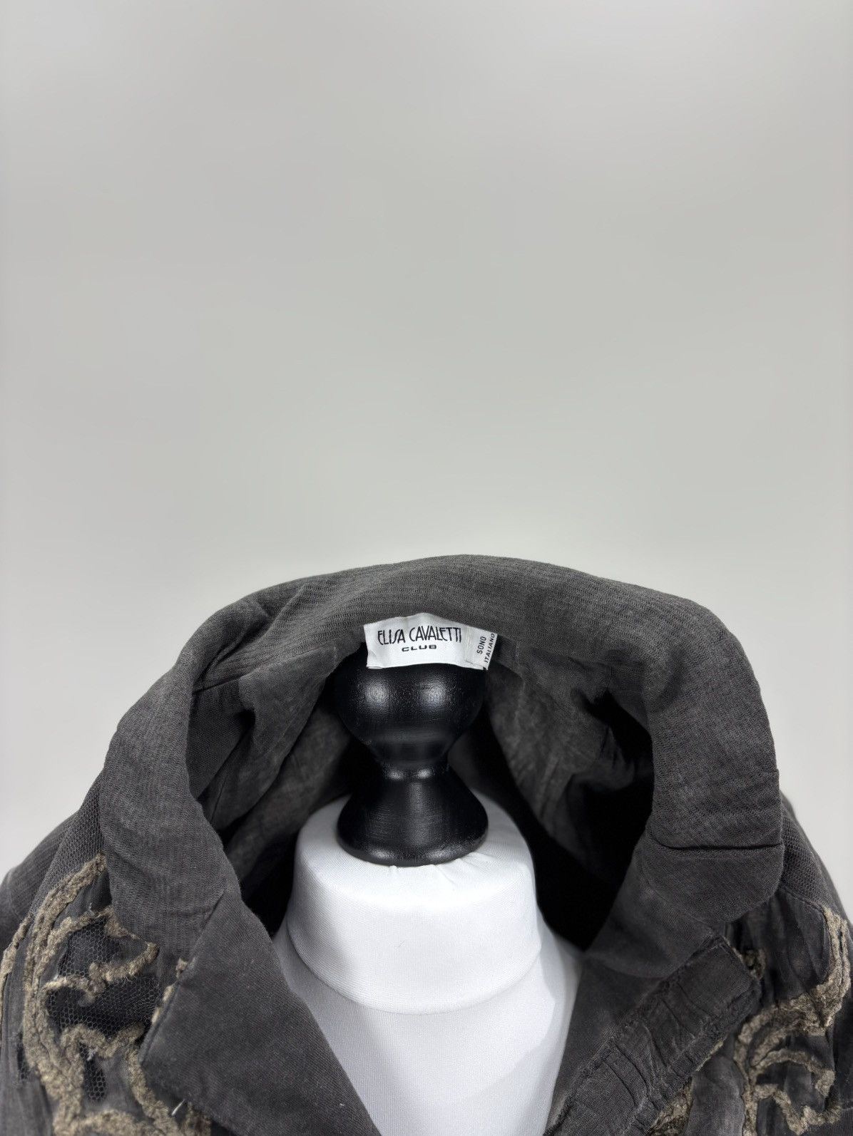 Elisa Cavaletti Womens blazer Elisa Cavaletti Size XL Color Gray Size XL / US 12-14 / IT 48-50 - 7 Thumbnail
