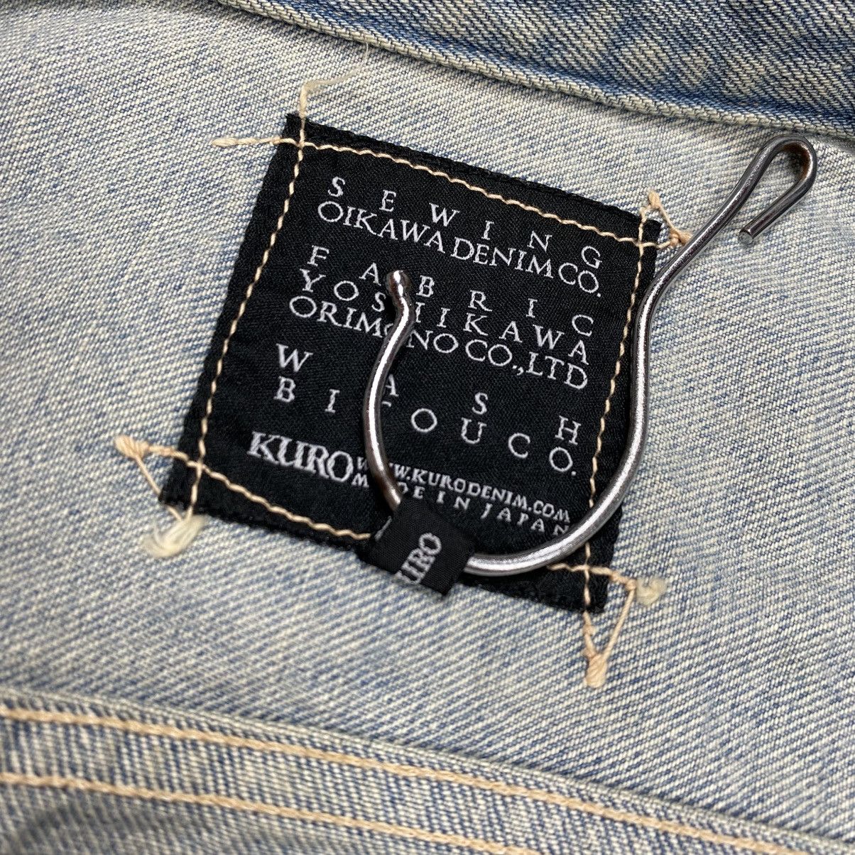KURO Kuro Denim Type I Washed Denim Jacket Size US M / EU 48-50 / 2 - 11 Thumbnail