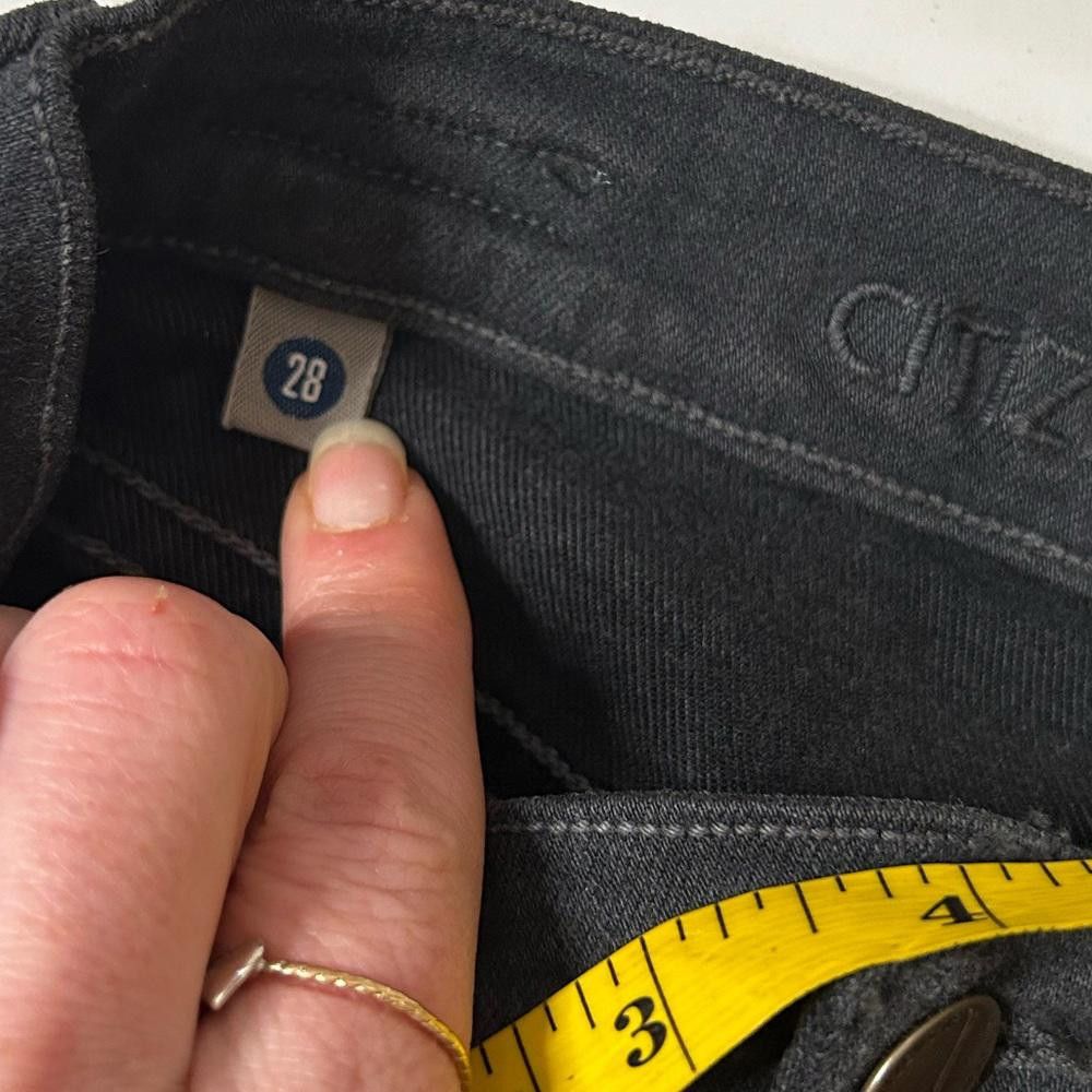 7 For All Mankind 7 For All Mankind l The Skinny Black Jeans Size 26 Size 26" / US 2 / IT 38 - 10 Thumbnail