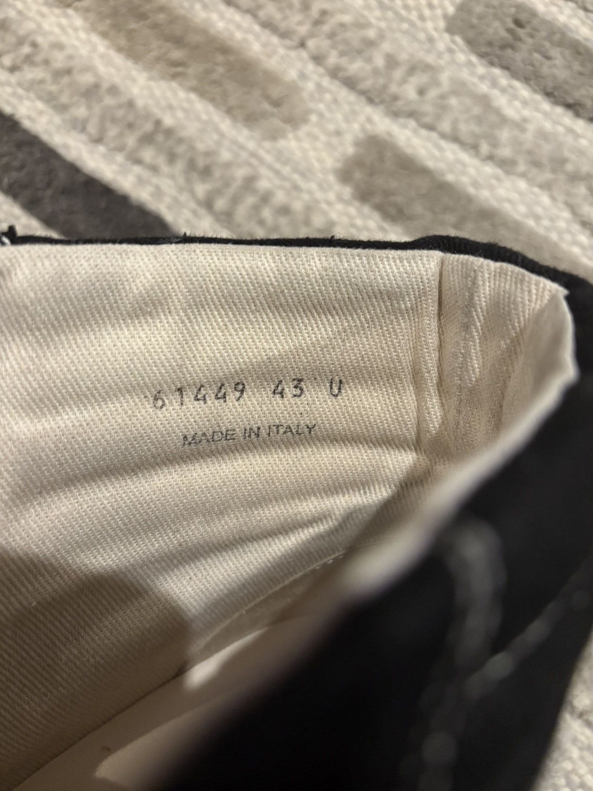 Rick Owens Rick owens hi top vintage vans sneakers Size US 10.5 / EU 43-44 - 2 Thumbnail