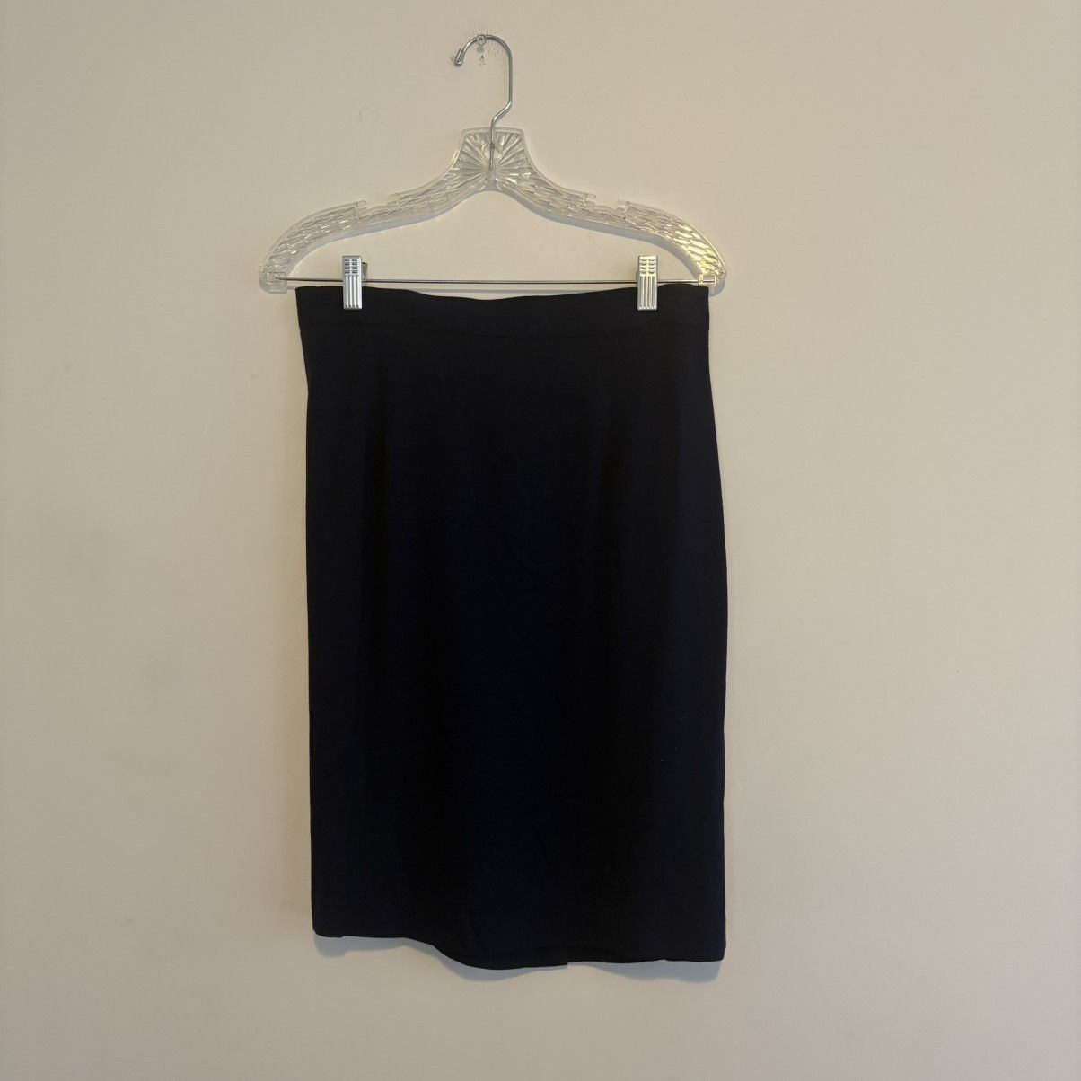 Other Dani Max Navy Blue Knee High Skirt Size 38" / US 16 / IT 52 - 1 Thumbnail